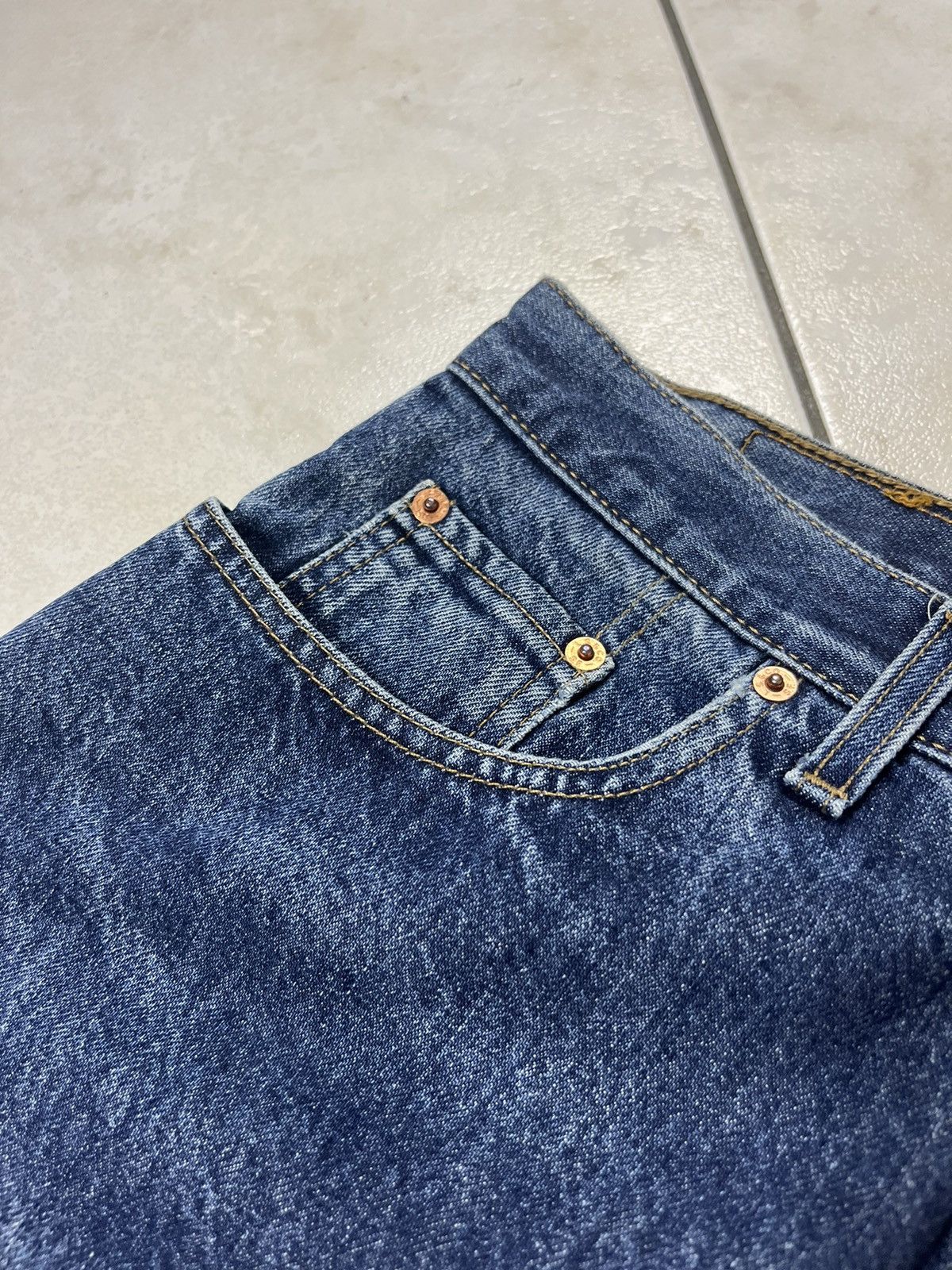 Levi's × Levi's Vintage Clothing × Vintage Vintage 90s Levi’s orange tab 628 02 denim jeans baggy pants Size US 33 - 12 Thumbnail