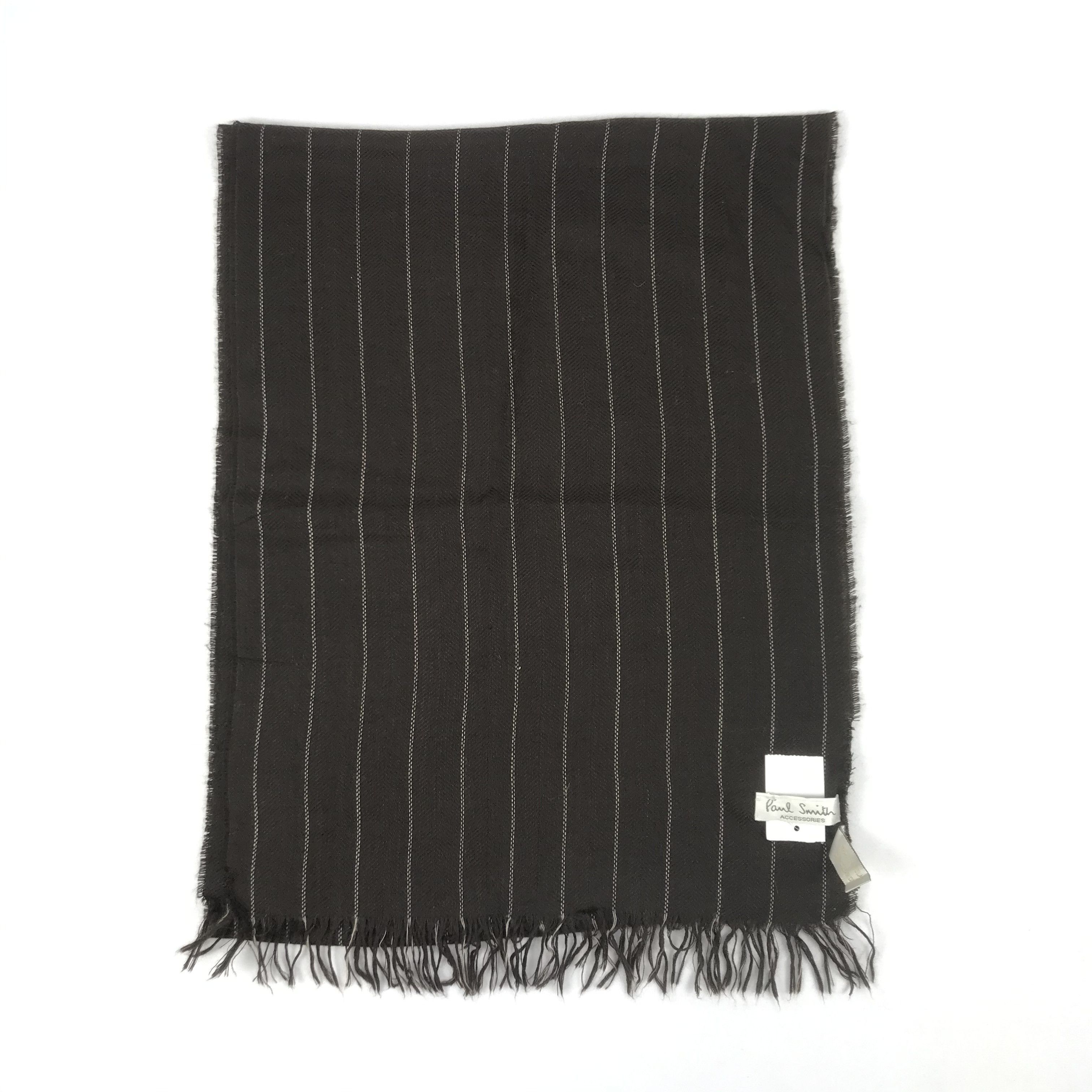 Paul Smith Vintage Paul Smith Scarf Muffler Cashmere Scarves Size ONE SIZE - 2 Thumbnail