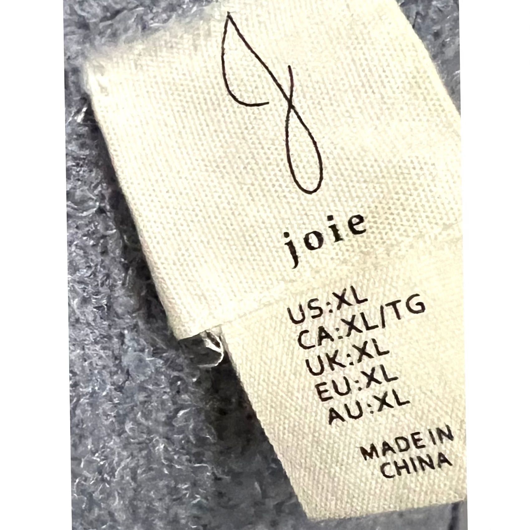 Joie Joie Cardigan Sweater Women’s Blue Soft Coxy Button Front V-Neck Size XL Cardigan Womens XL Blue 90s? Size XL / US 12-14 / IT 48-50 - 5 Thumbnail
