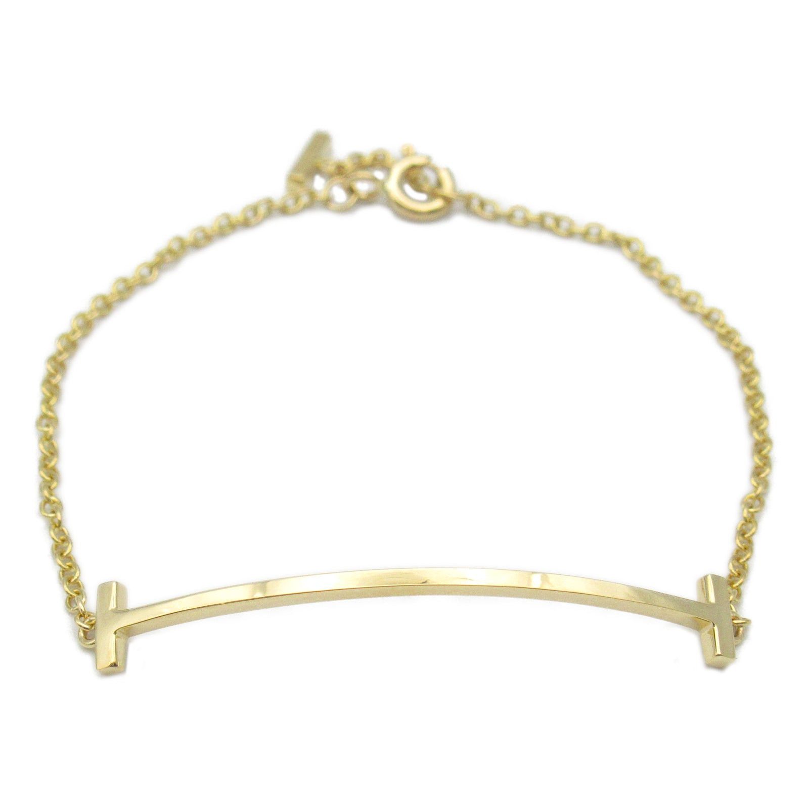 Tiffany & Co. Tiffany Co T-Smile Small Bracelet K18 (Yellow Gold) Gold Size ONE SIZE - 1 Thumbnail