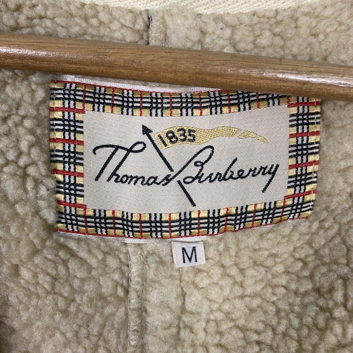 Burberry Vintage Thomas Burberry Wool Jacket Blanket Shearling Size US M / EU 48-50 / 2 - 19 Thumbnail