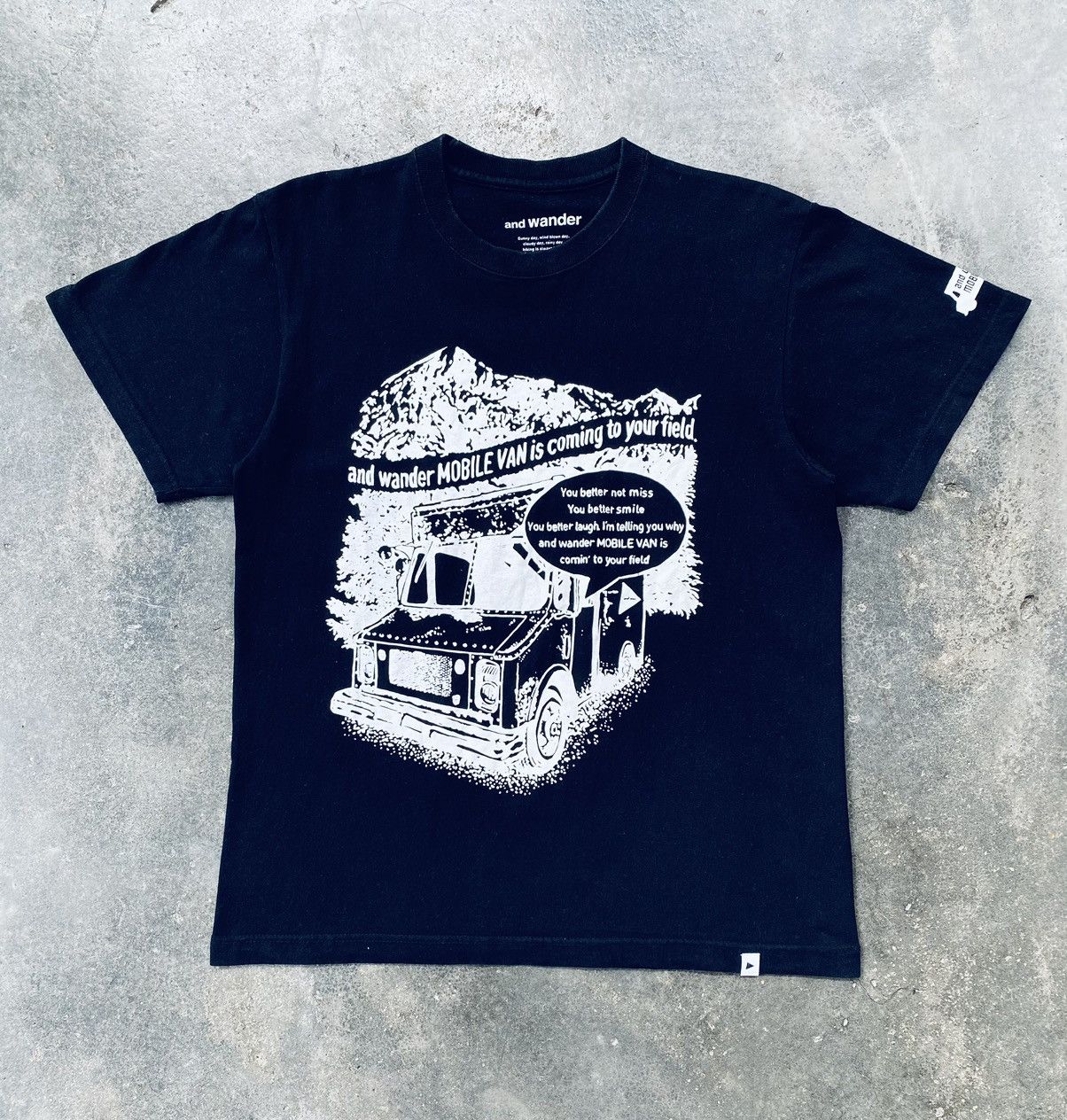 And Wander And Wander Mobile Van Rare Tees Size US M / EU 48-50 / 2 - 1 Thumbnail