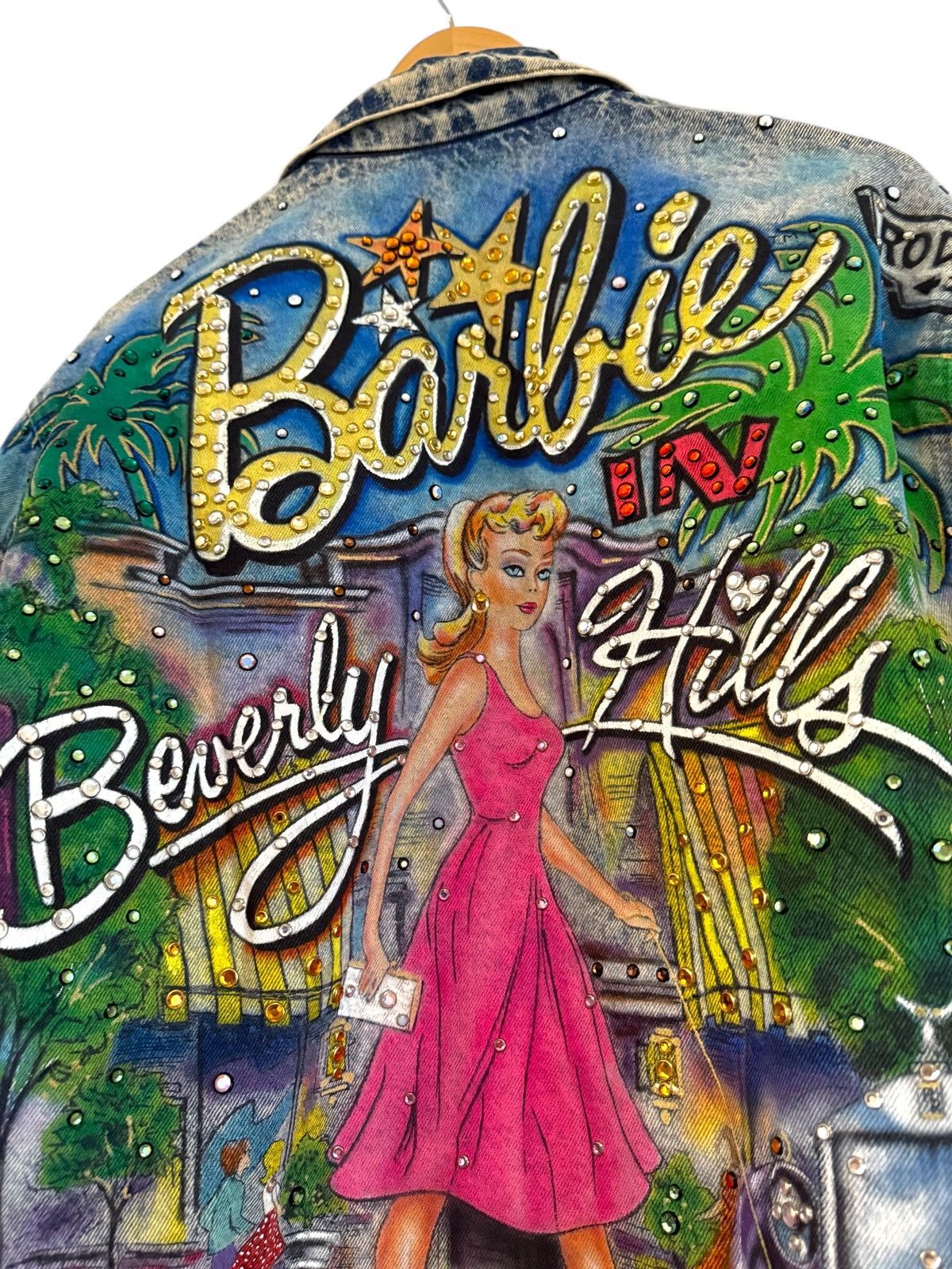Designer 1987 Tony Alamo Barbie Shopping Beverly Hills Denim Jacket M Size M / US 6-8 / IT 42-44 - 7 Thumbnail