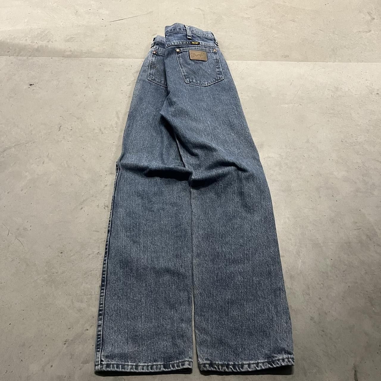 Japanese Brand × Vintage Vintage Y2K/2000s Tall Workwear essential Denim Jeans! Size US 33 - 4 Thumbnail