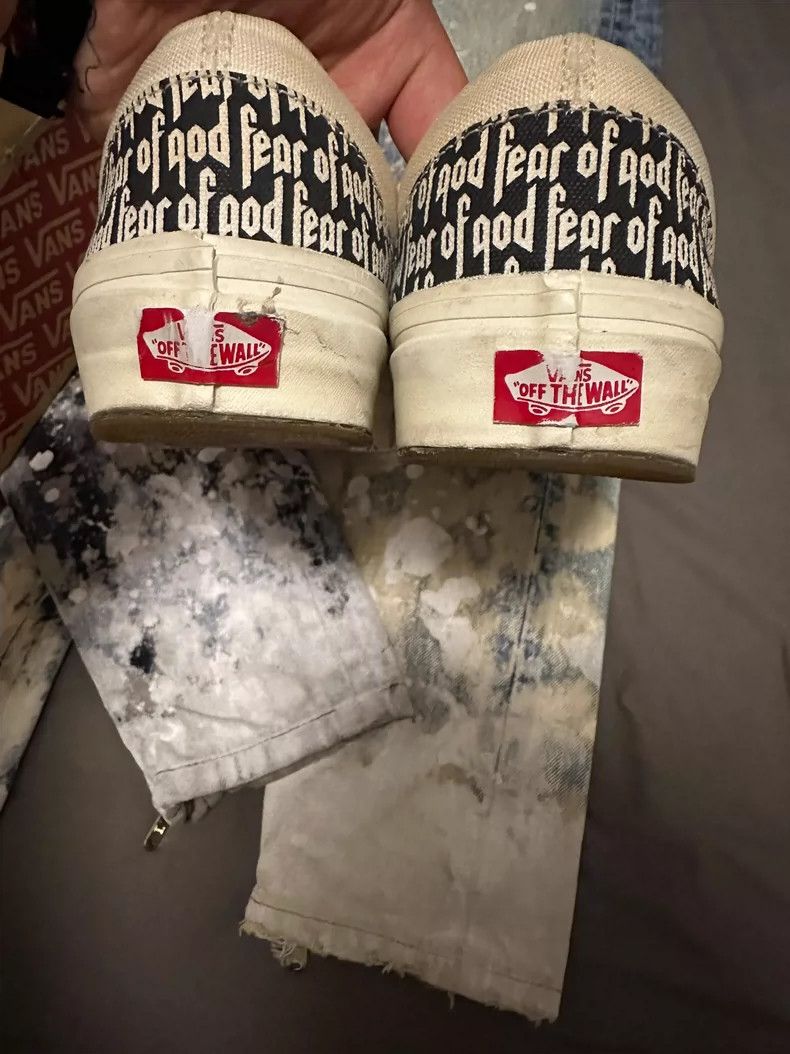 Fear of God Fear of God Co-branded second-generation half-printed shoe Size US 8 / EU 41 - 5 Thumbnail