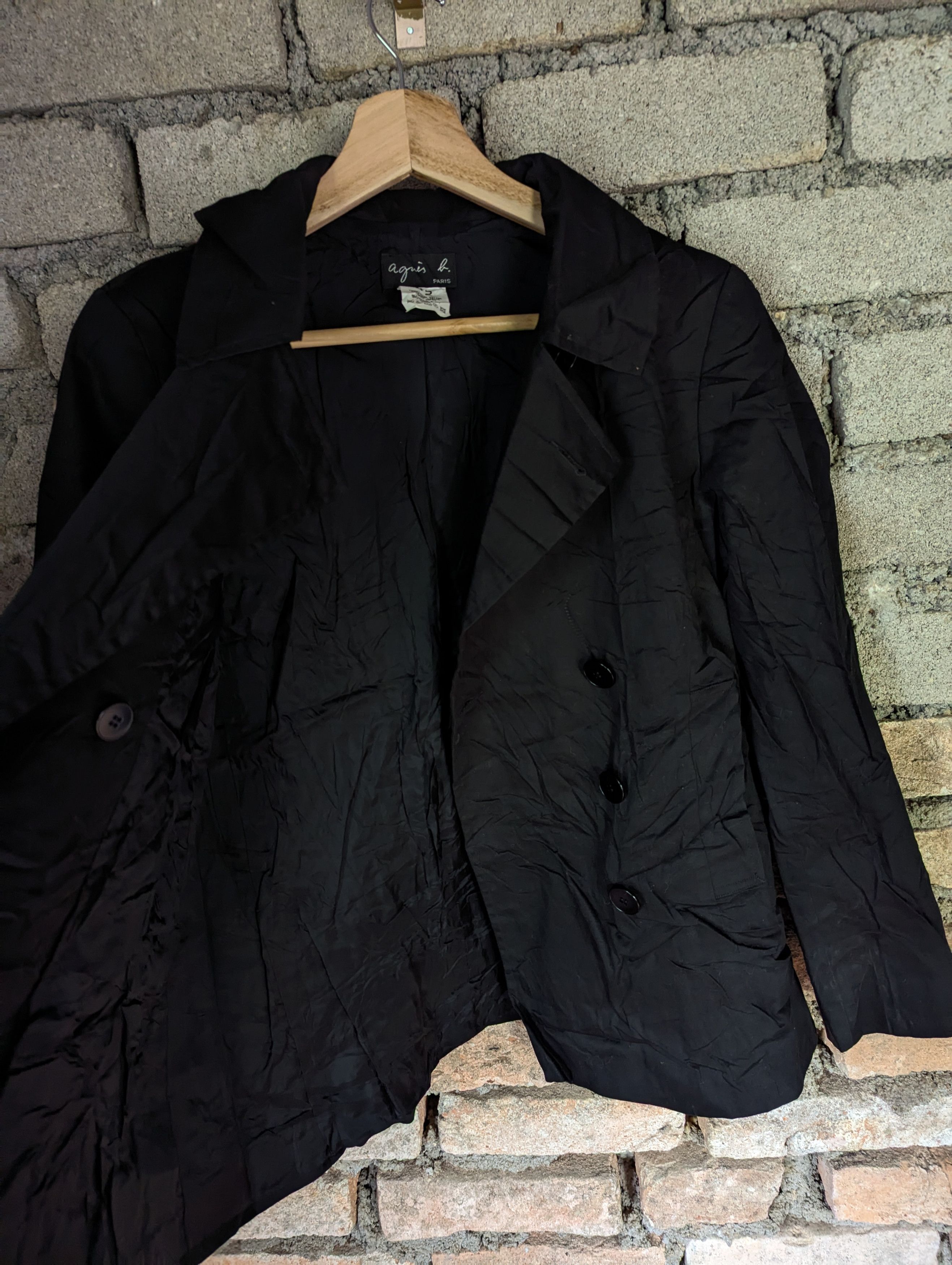 agnes b. AGNES B DOUBLE BREASTS JACKET Size S / US 4 / IT 40 - 9 Thumbnail