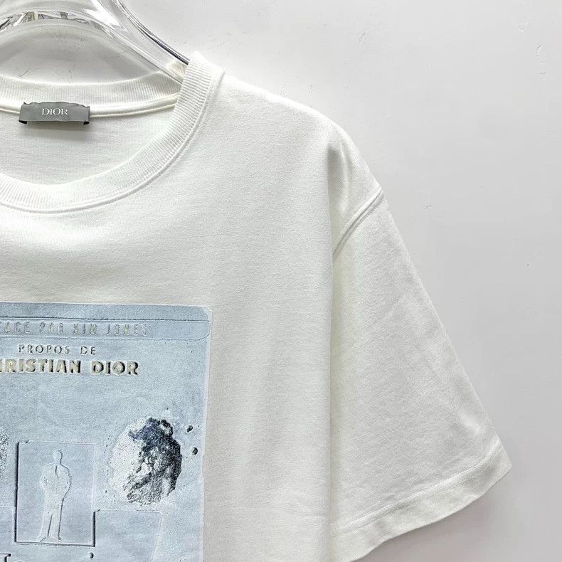 Dior Dior Co-branded white broken gold stone printed cotton rou Size US L / EU 52-54 / 3 - 3 Thumbnail