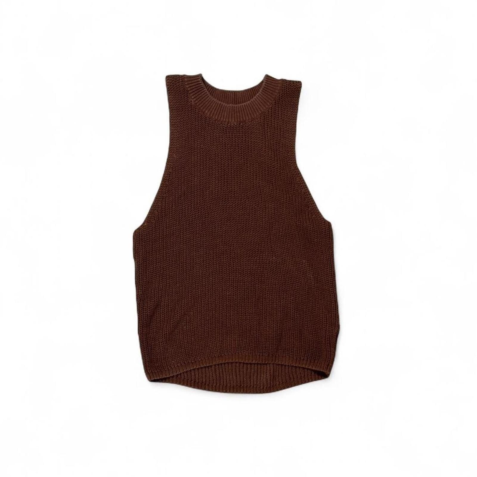 Other Reformation brown sleeveless sweater Size S / US 4 / IT 40 - 1 Thumbnail