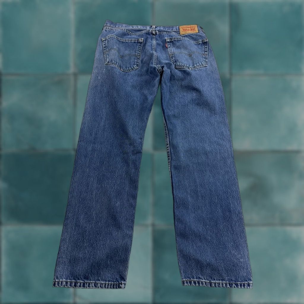 Vintage Levis 505 Jeans Men’s Size 34x29 Blue Regular Straight Zip 34 Inseam Men Size US 34 / EU 50 - 1 Thumbnail