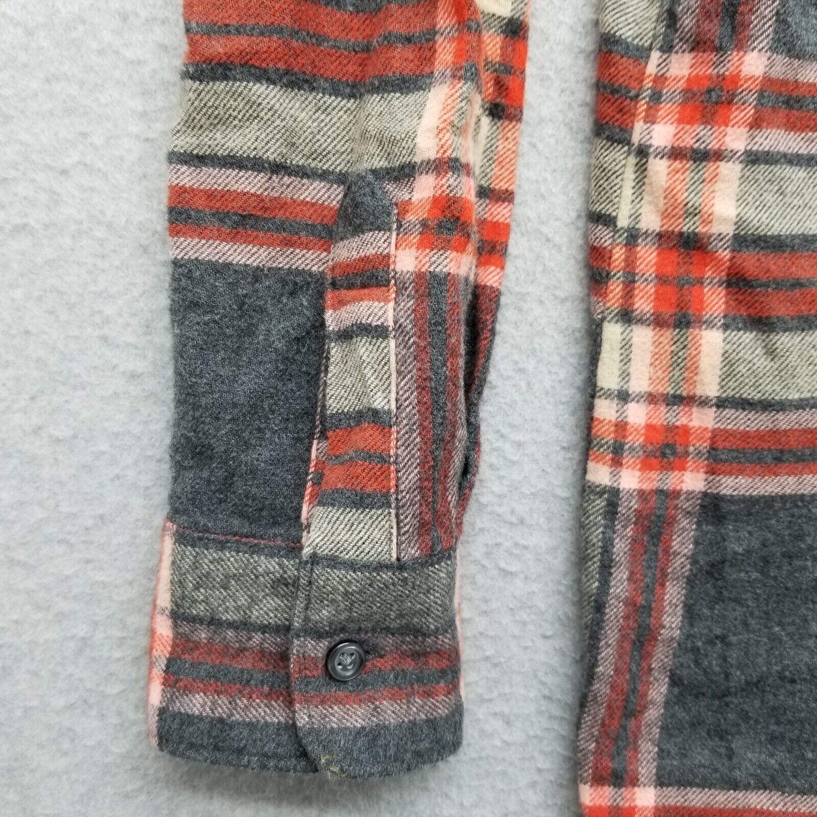 Old Navy Old Navy Flannel Womens Small Plaid Button Up Oversized Size S / US 4 / IT 40 - 6 Thumbnail