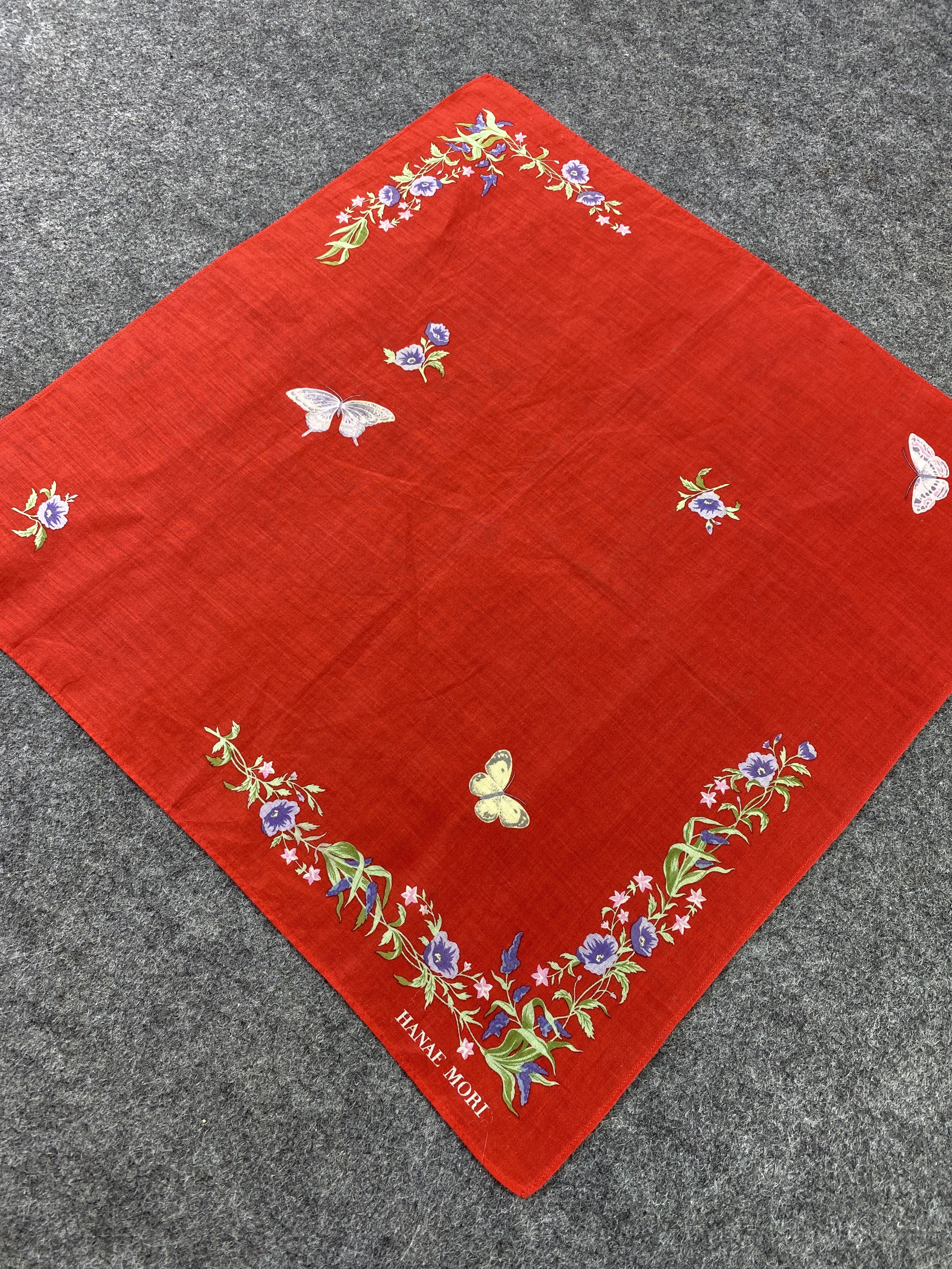 Hanae Mori Hanae Mori Handkerchief / Bandana / Neckerchief-B378 Size ONE SIZE - 4 Thumbnail