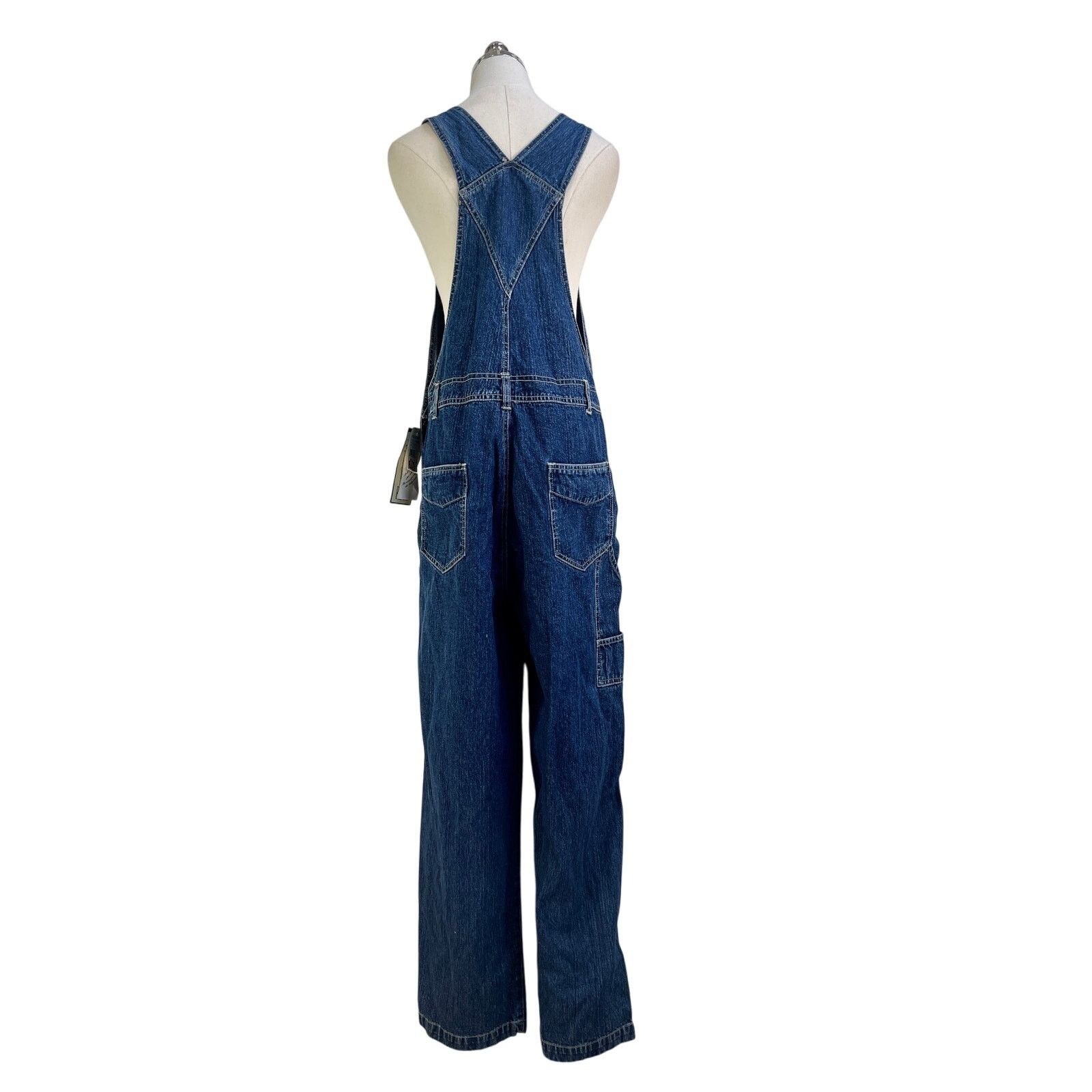 Bill Blass × Vintage Vintage Bill Blass Jeans Deadstock Denim Overalls Blue Size 34" / US 12 / IT 48 - 9 Thumbnail