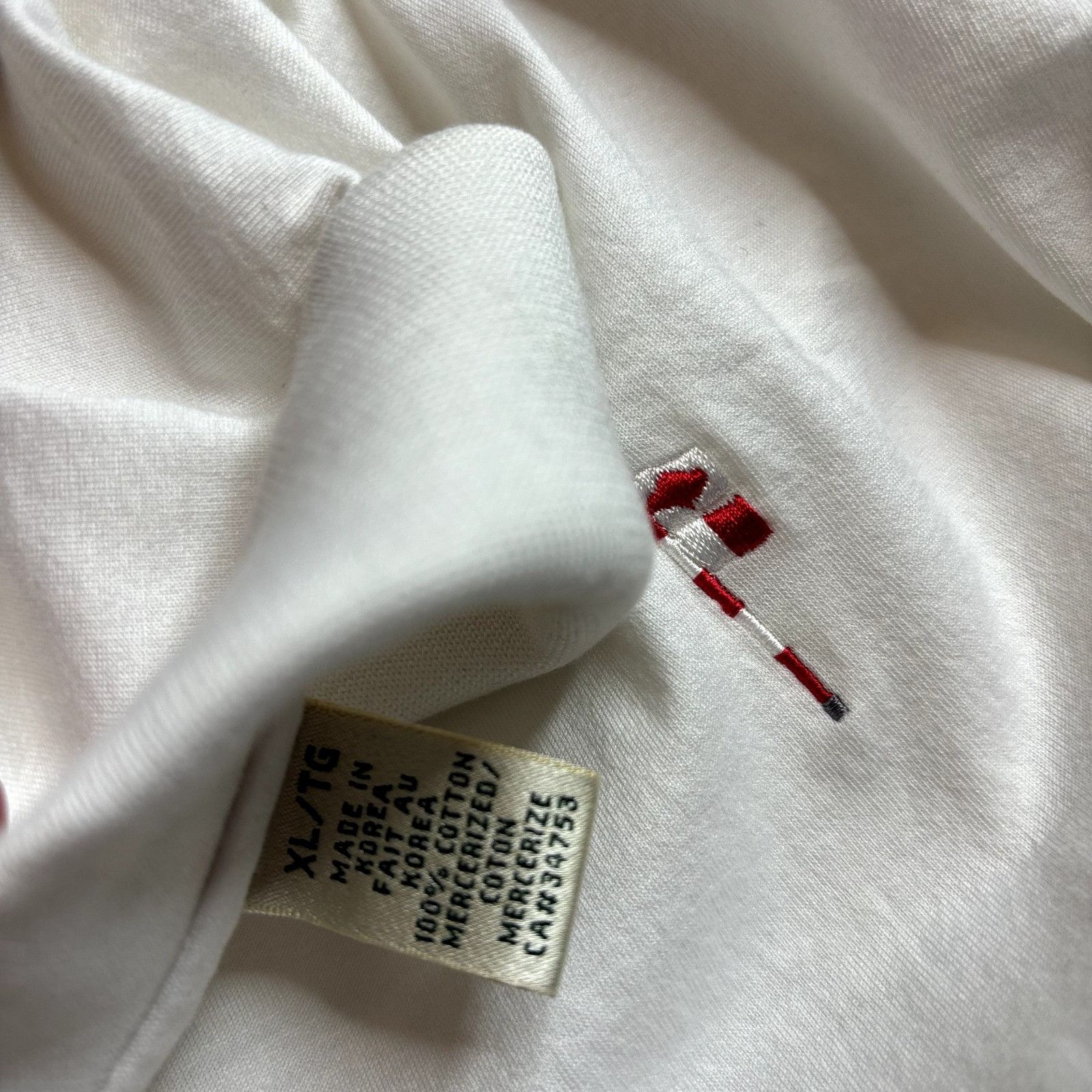 Other Fairway & Greene Polo Golf Shirt Men's XL White Cotton Long Size US XL / EU 56 / 4 - 4 Thumbnail
