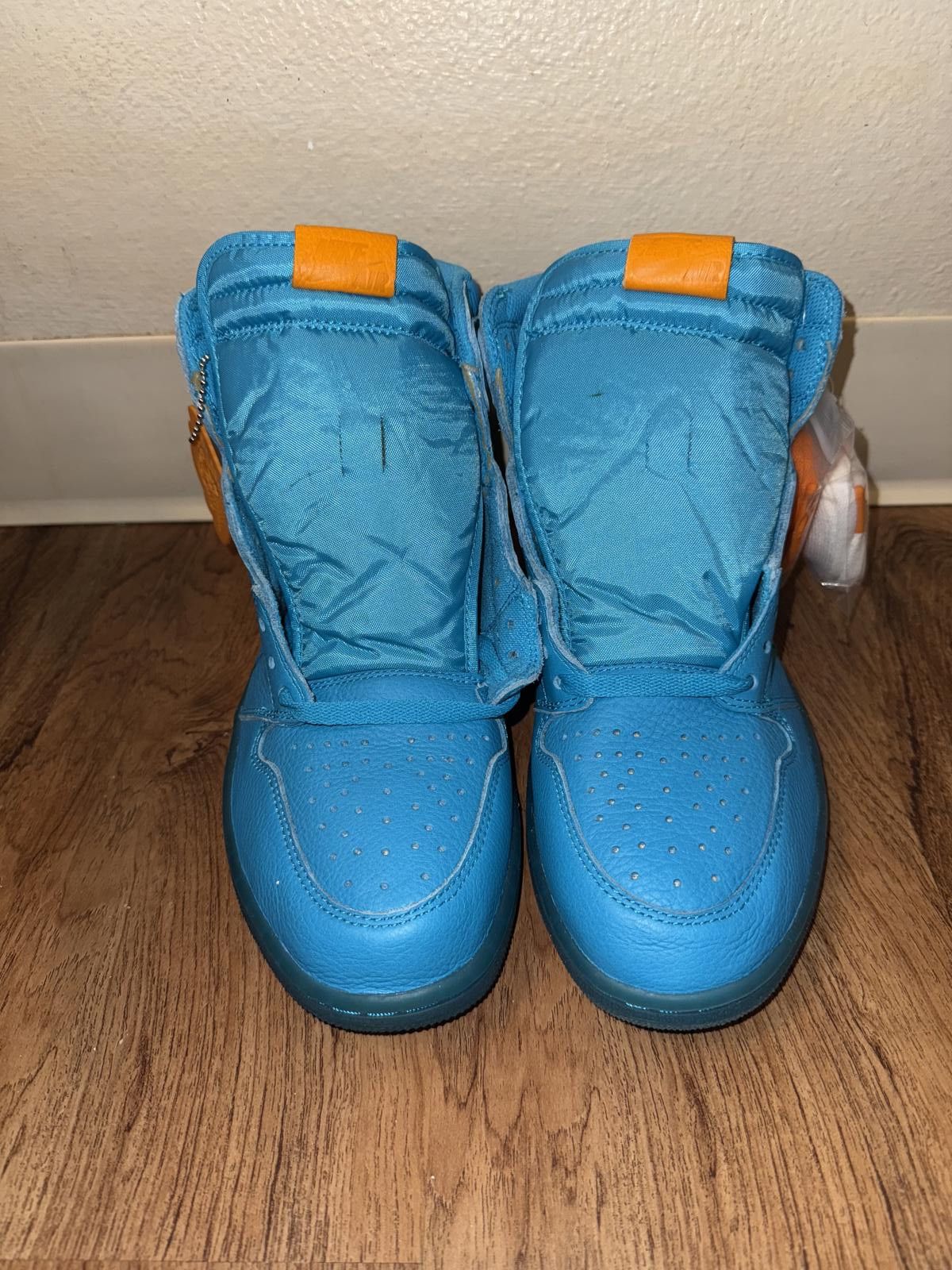 Nike Jordan 1 Retro High Gatorade Blue Lagoon Size US 10.5 / EU 43-44 - 6 Thumbnail