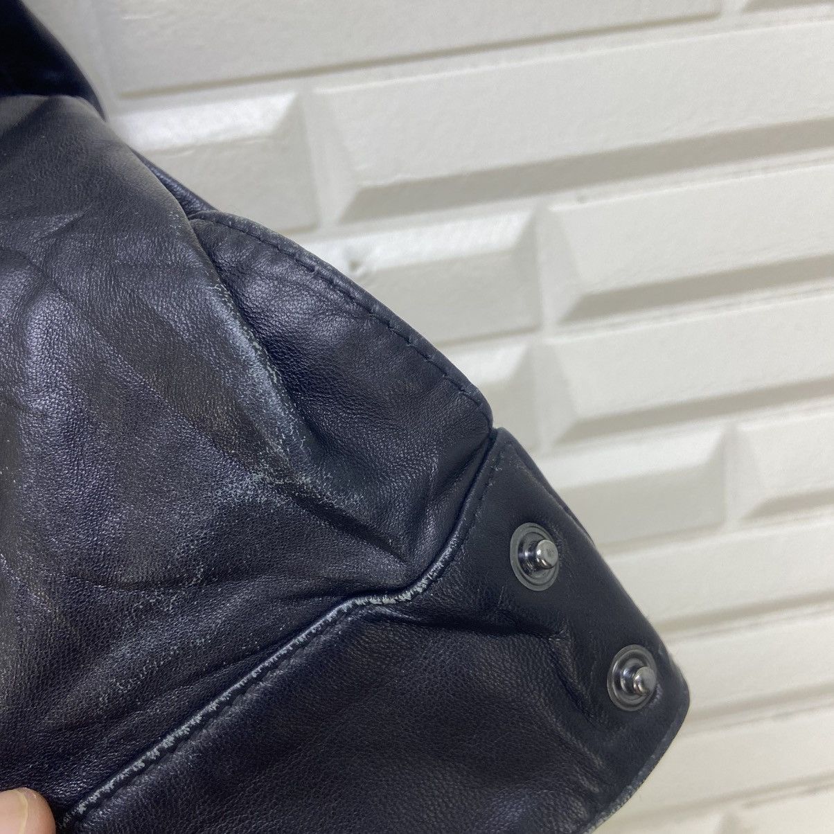 Theory Japanese Brand Theory Leather Jacket Size S / US 4 / IT 40 - 13 Thumbnail