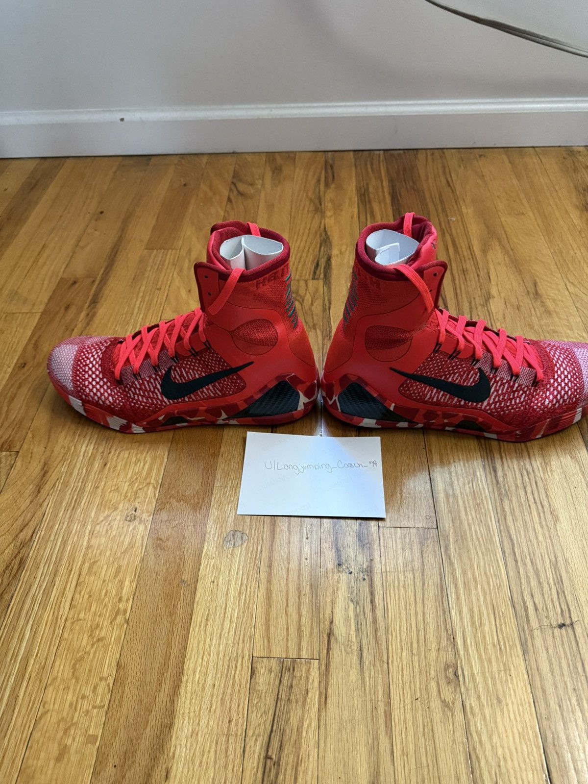 Nike 2014 Nike Kobe Elite 9’s ‘Christmas’ Size US 14 / EU 47 - 3 Thumbnail