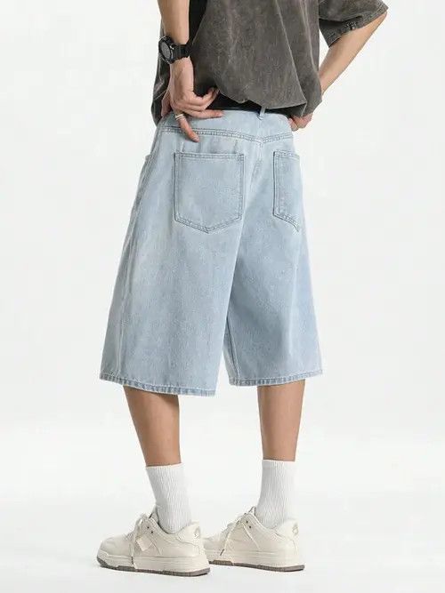 Jean Honjoh x Meifa Washed Street casual shorts jorts jeans Size US 32 / EU 48 - 5 Thumbnail