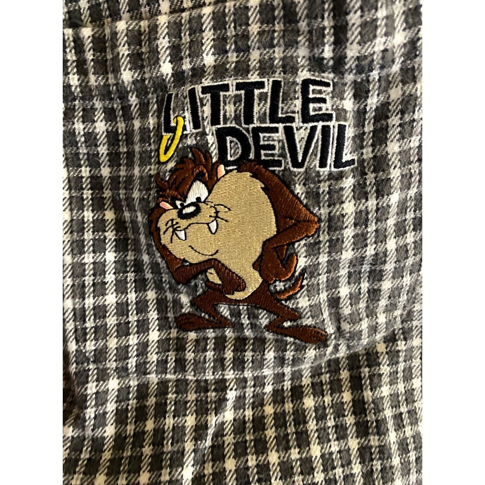Vintage Warner Bros VTG 1998 Little Devil taz Long Sleeve Shirt L Mens Shirt Size US L / EU 52-54 / 3 - 4 Thumbnail