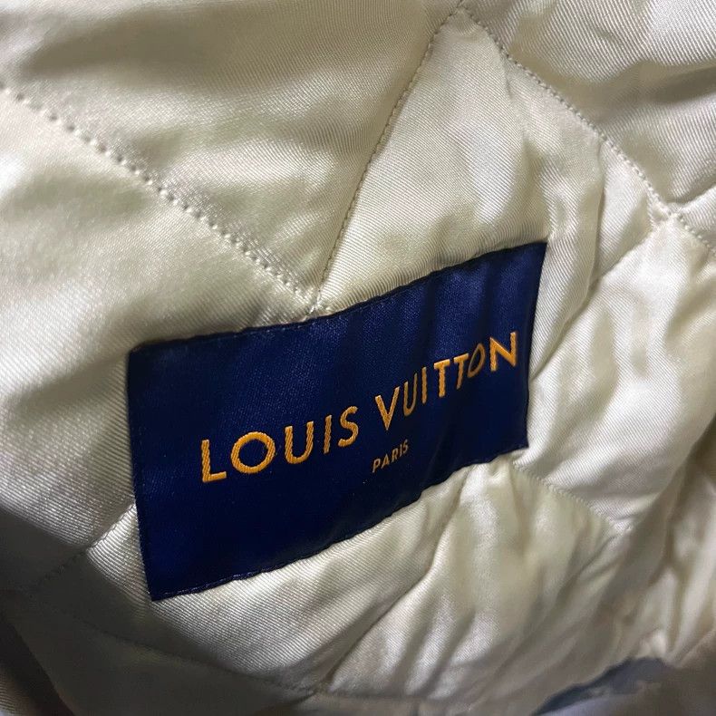 Louis Vuitton Louis Vuitton Blue Logo printed patchwork long-sleeved den Size US M / EU 48-50 / 2 - 4 Thumbnail