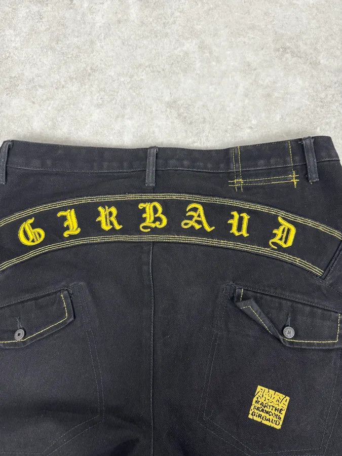 Marithe + Francois Girbaud 2000s Marithé + François Girbaud Black & Yellow Pants Size US 37 - 10 Thumbnail