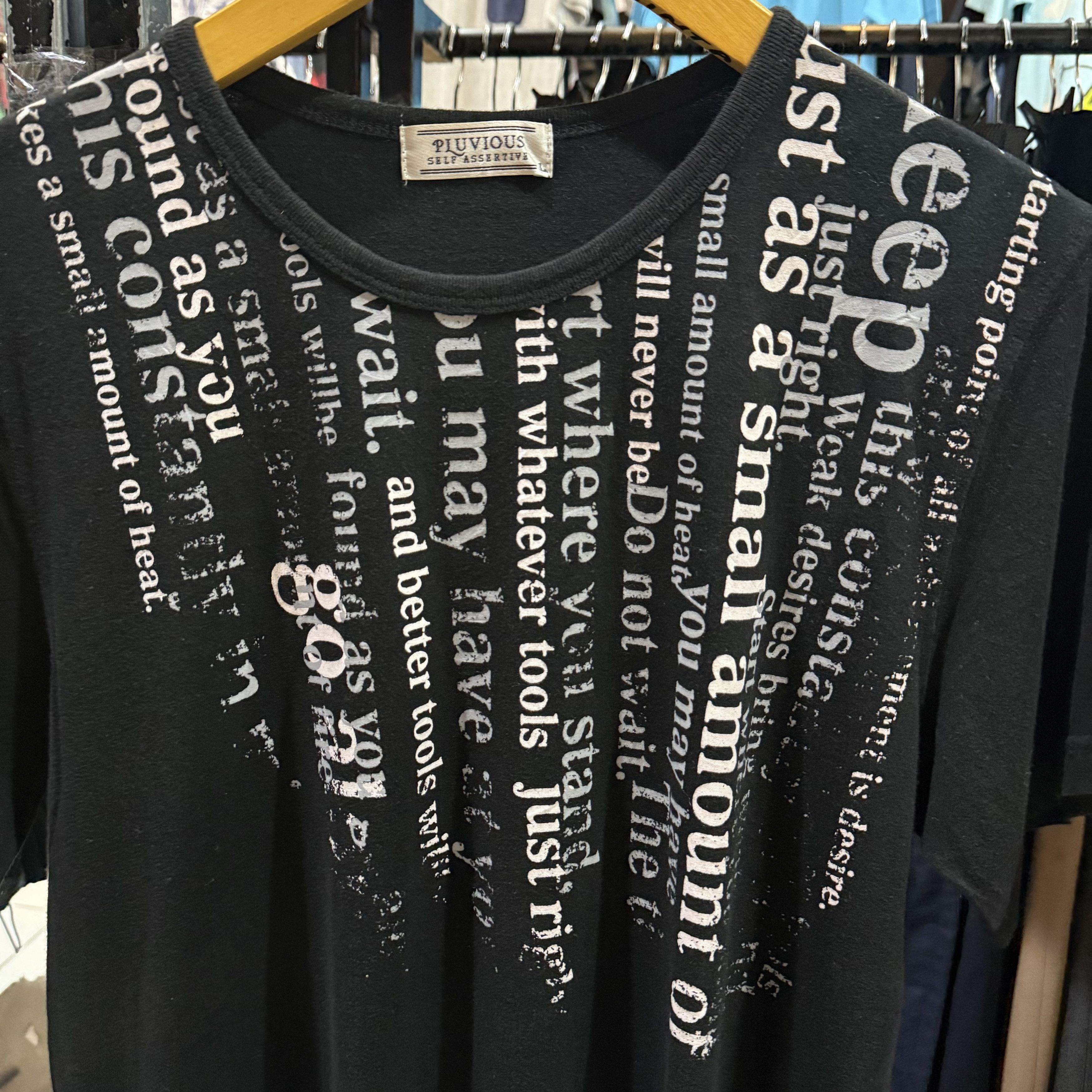 Japanese Brand Y2K Pluvious Poem Grunge If Six Was Nine LGB Tshirt Size US L / EU 52-54 / 3 - 2 Thumbnail