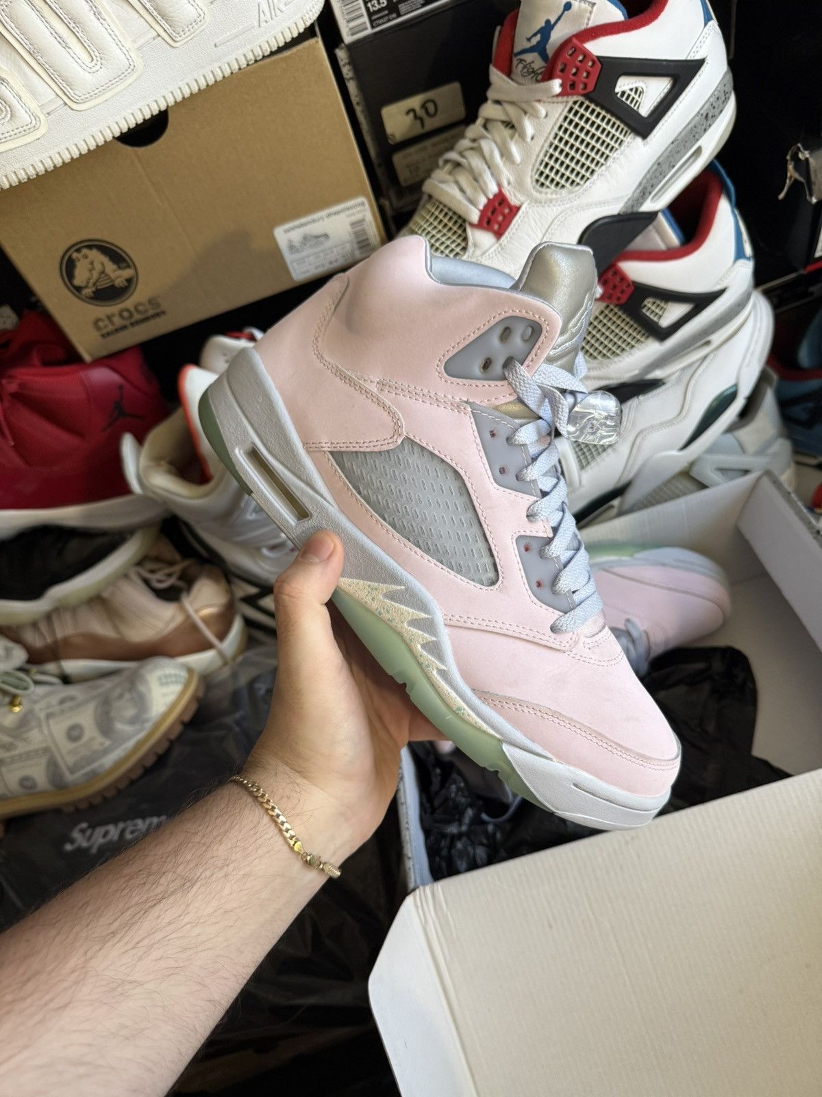 Jordan Brand Jordan retro 5 easter sz 9.5 Size US 9.5 / EU 42-43 - 1 Thumbnail