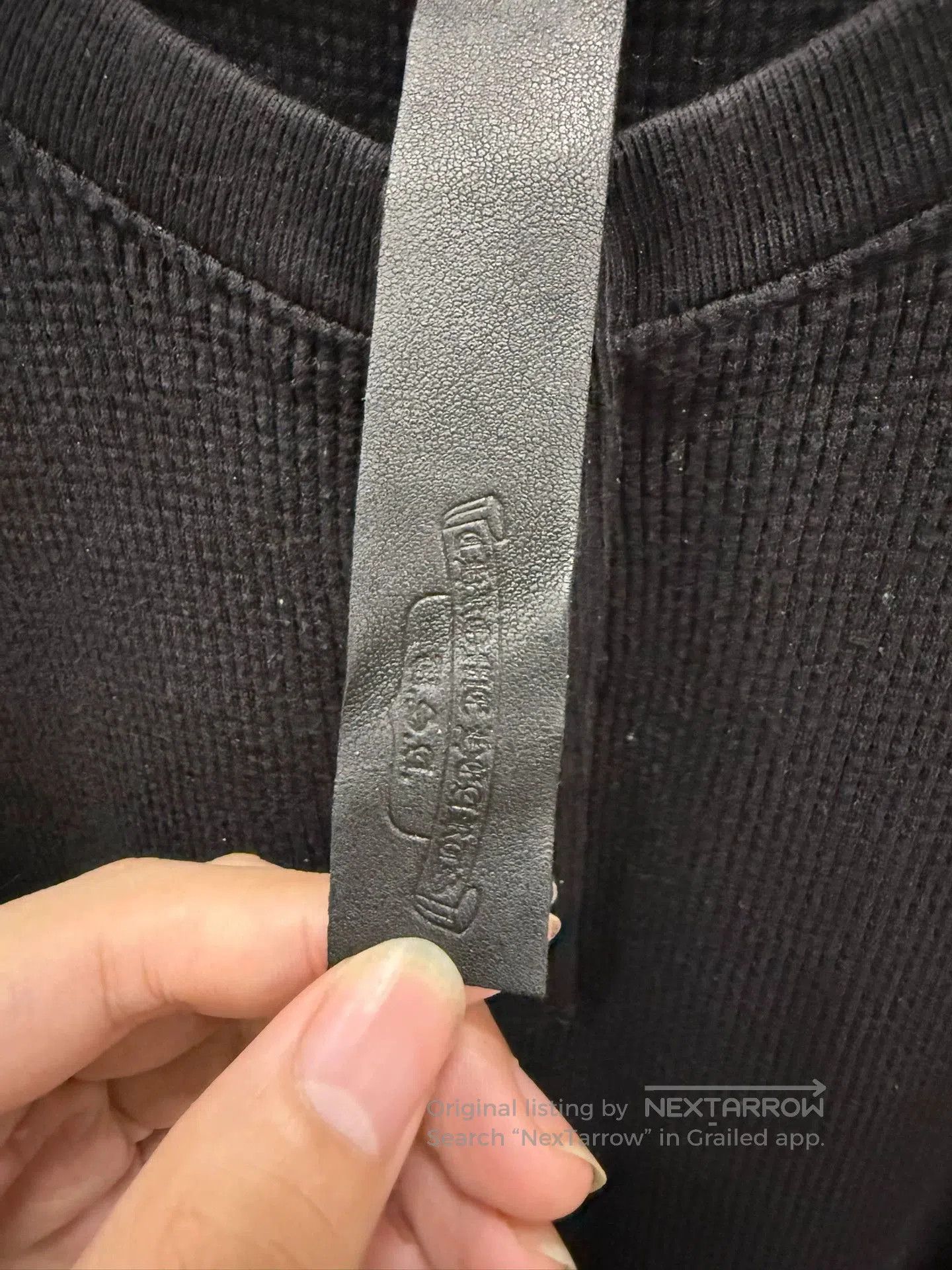 Chrome Hearts chrome hearts black long sleeve henley shirt. Size US L / EU 52-54 / 3 - 5 Thumbnail
