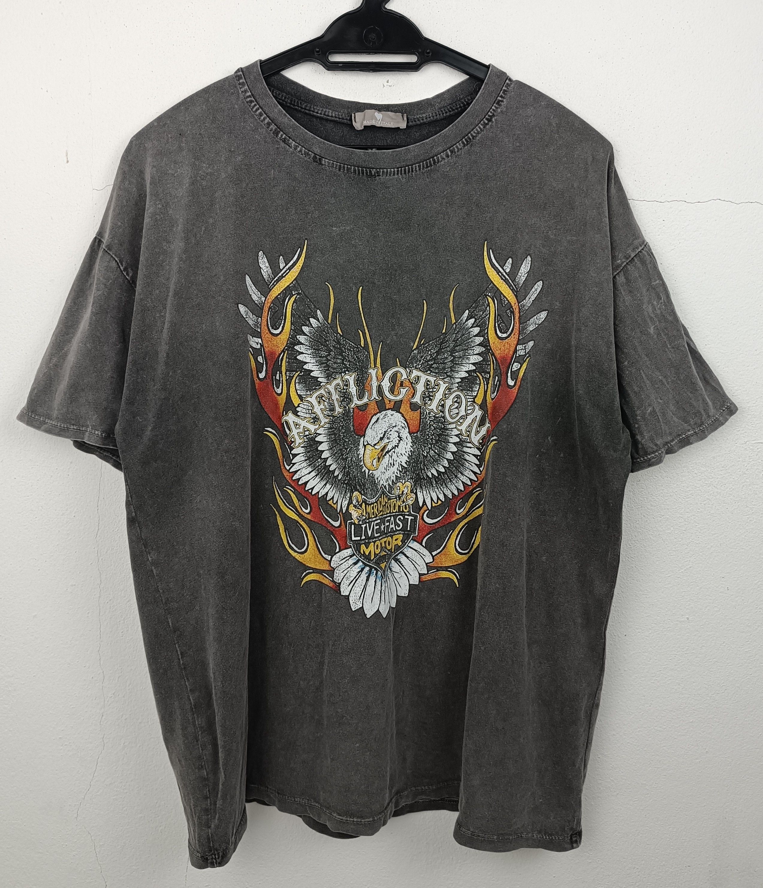 Affliction VINTAGE Y2K AFFLICTION AMERICAN CUSTOM CHOPPER MOTOR HARLEY Size US L / EU 52-54 / 3 - 3 Thumbnail
