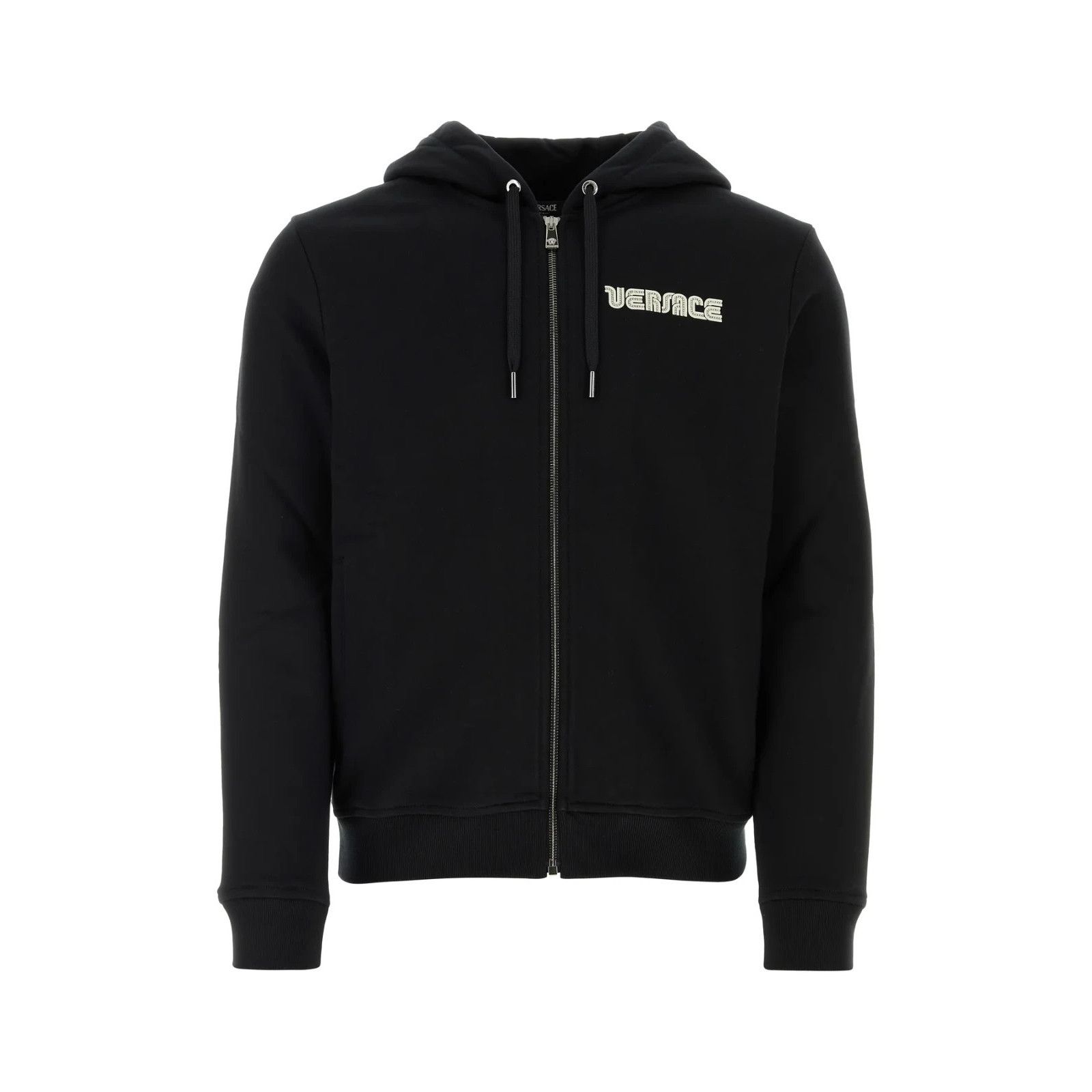 VERSACE Black Cotton Sweatshirt New & Authentic (Men's size: