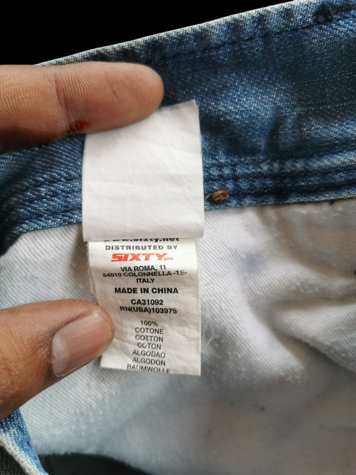 Ed Hardy Y2K Energie Style Clash Jeans Size 30 Vintage Denim Size US 30 / EU 46 - 8 Thumbnail
