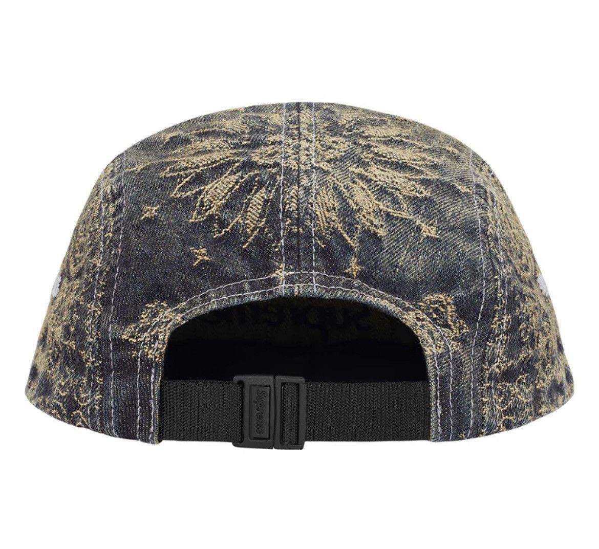 Supreme SUPREME BANDANA JACQUARD DENIM CAMP CAP Size ONE SIZE - 2 Thumbnail