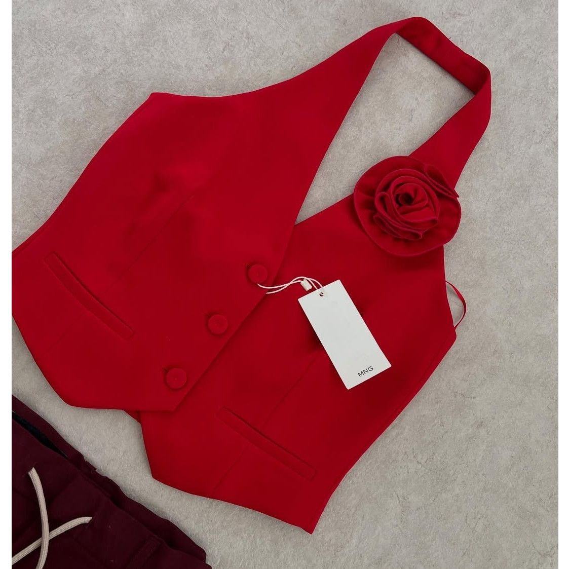 Mango RARE!!! MANGO BLOGGER FAVE!!! Halter Neck Vest NWT Size M / US 6-8 / IT 42-44 - 23 Thumbnail