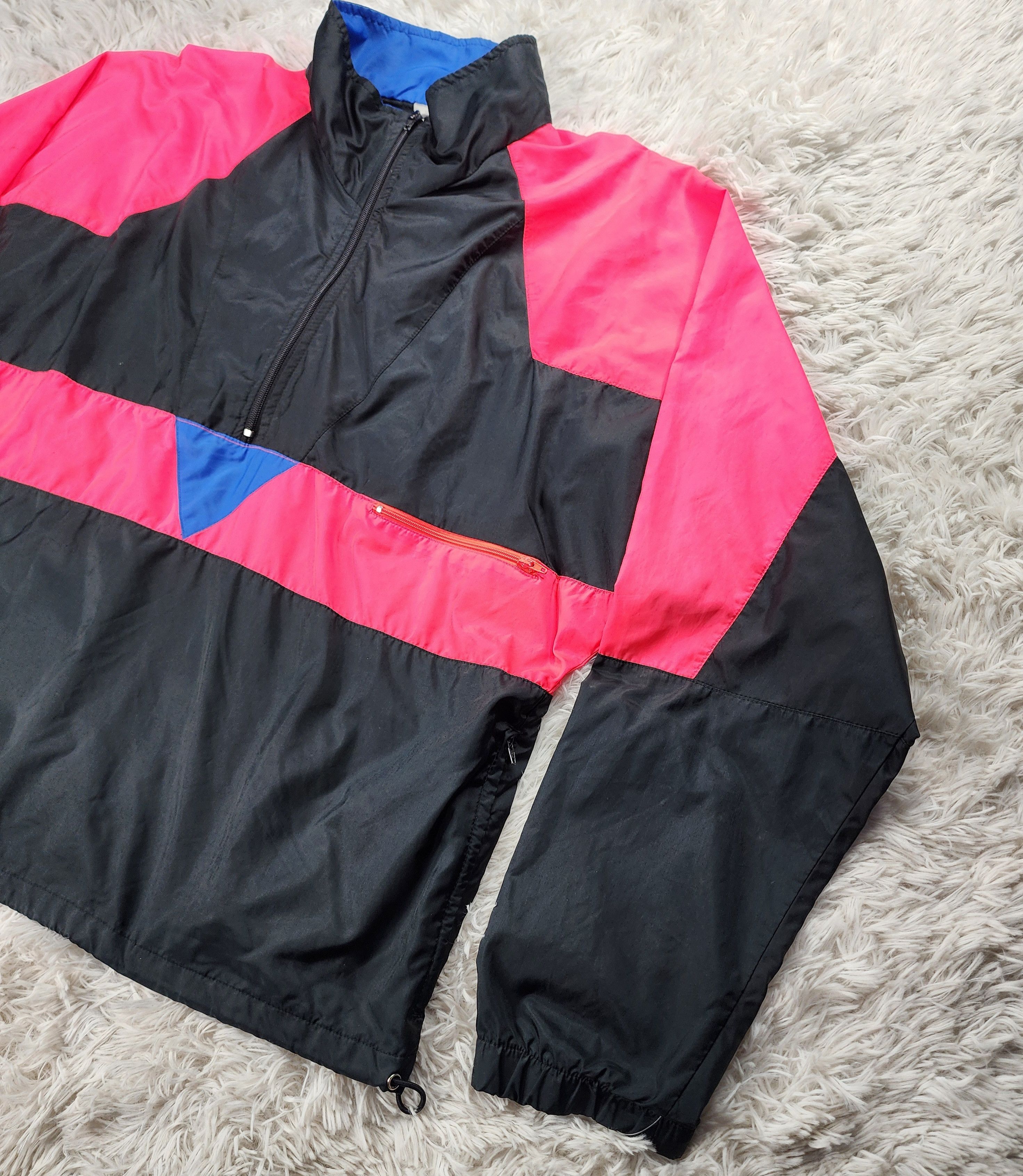Nike Vintage Nike 1/2 zipper windbreaker jacket Size US L / EU 52-54 / 3 - 2 Thumbnail