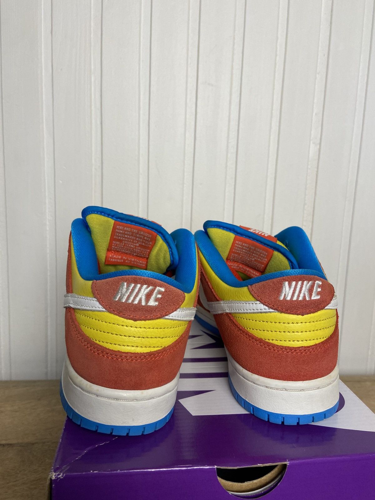 Nike Used Nike Dunk Low SB "Bart Simpson" Authentic Size 8,5US Size US 8.5 / EU 41-42 - 15 Thumbnail