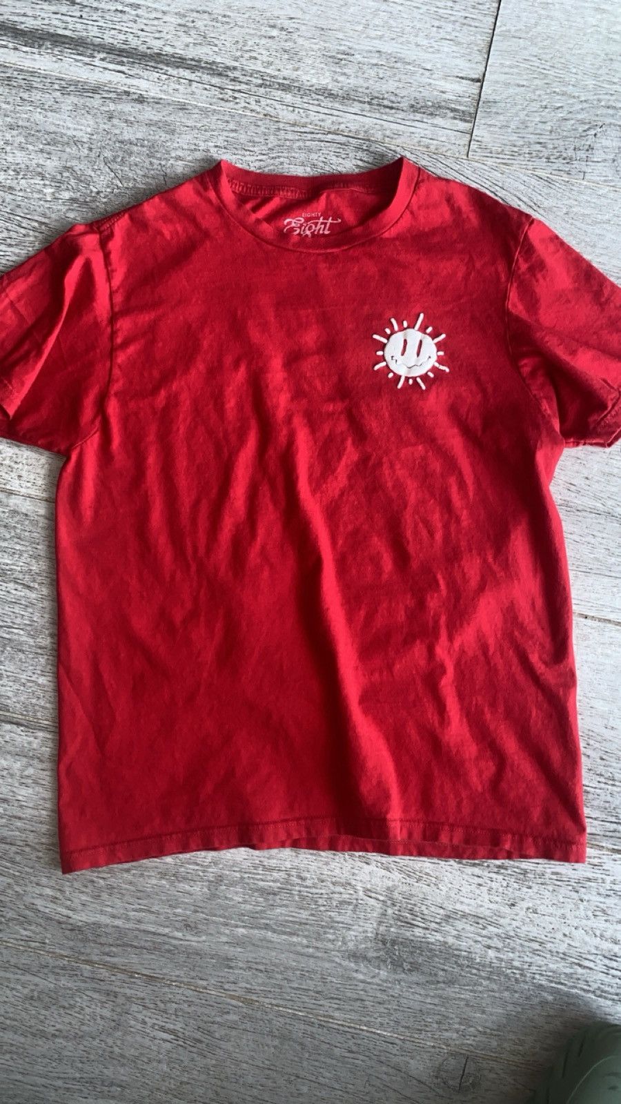 Eighty Eight Eighty eight brand stay positive red graphic t shirt M Size US M / EU 48-50 / 2 - 2 Thumbnail
