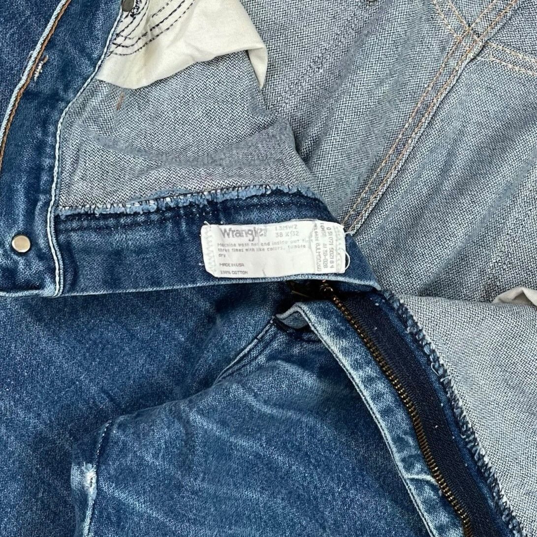 Wrangler Vintage 90s Wrangler Jeans 38x32 Regular Straight Leg Fit Size US 38 / EU 54 - 4 Thumbnail