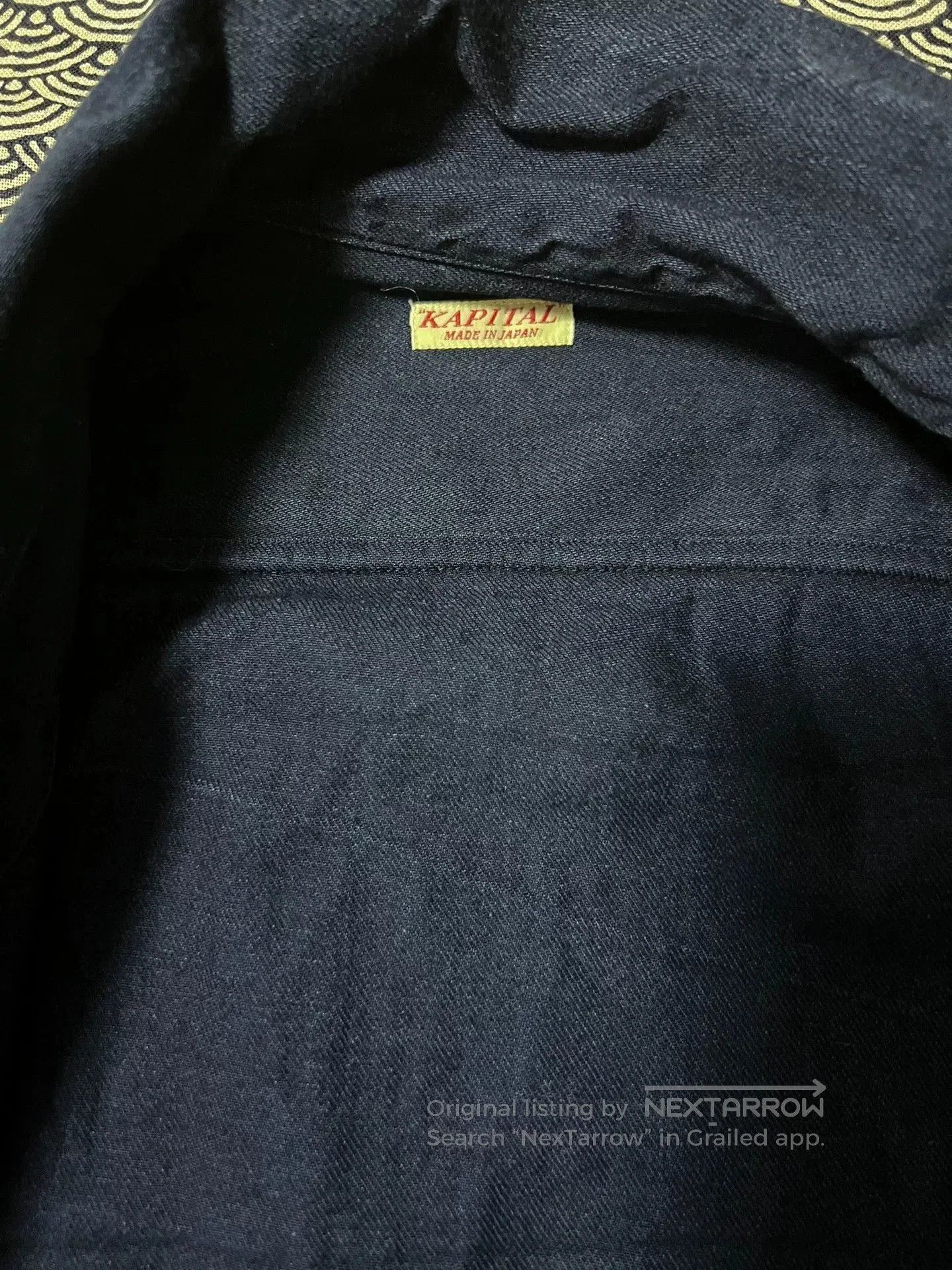 Kapital Kapital IDG Denim Duke Shirt. Size M / US 6-8 / IT 42-44 - 6 Thumbnail