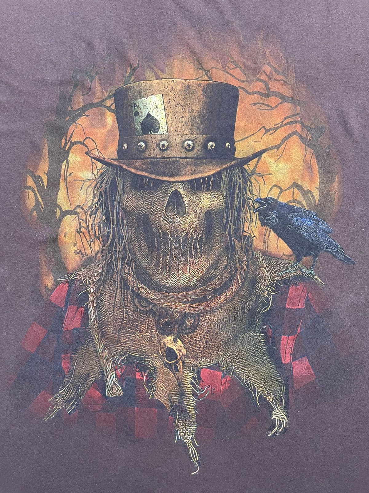 Fruit Of The Loom Scarecrow Tshirt Size US XL / EU 56 / 4 - 12 Thumbnail