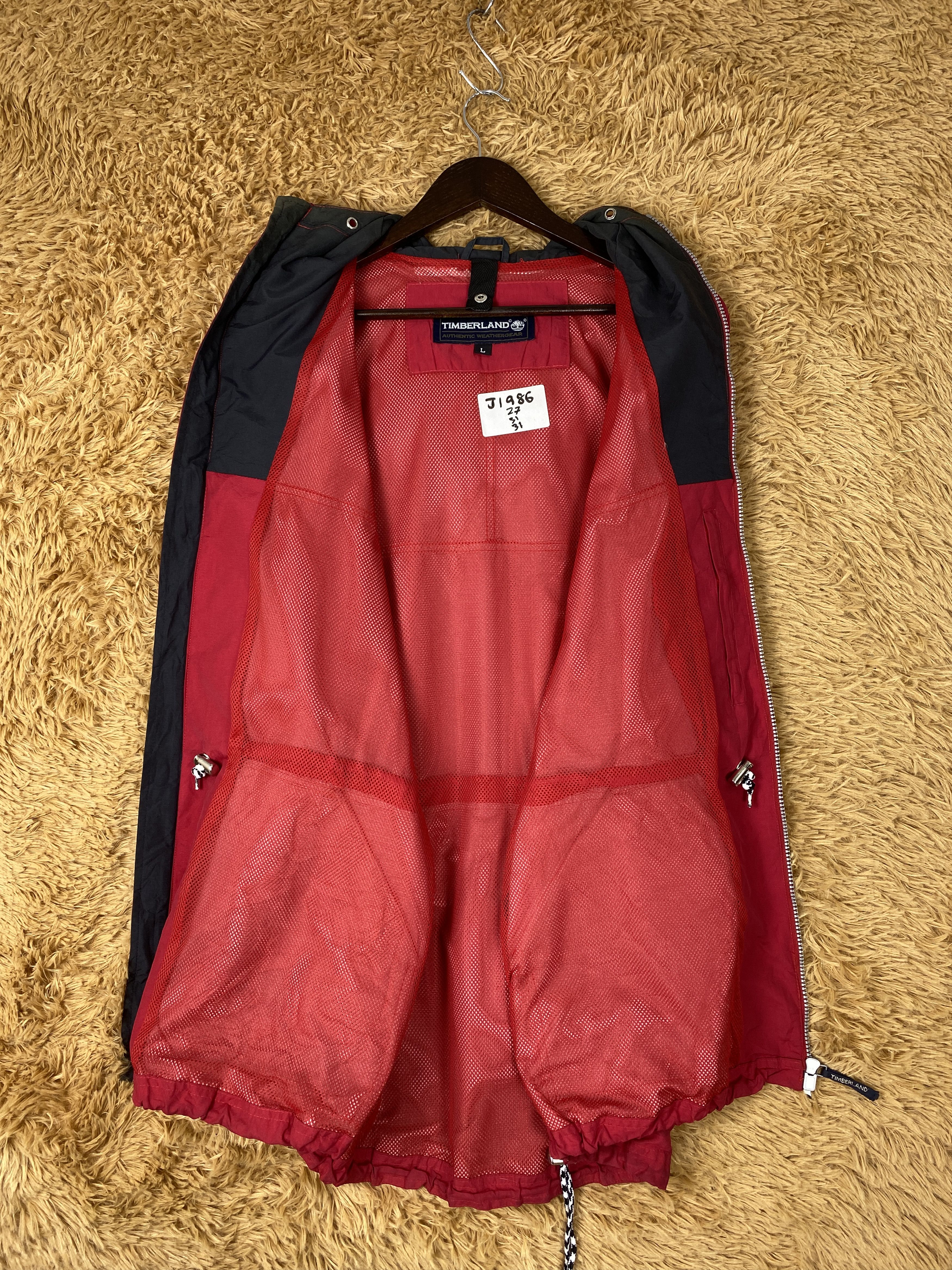 Timberland Vintage Timberland Hoodie Parkas Jacket J1986 Size US L / EU 52-54 / 3 - 11 Thumbnail