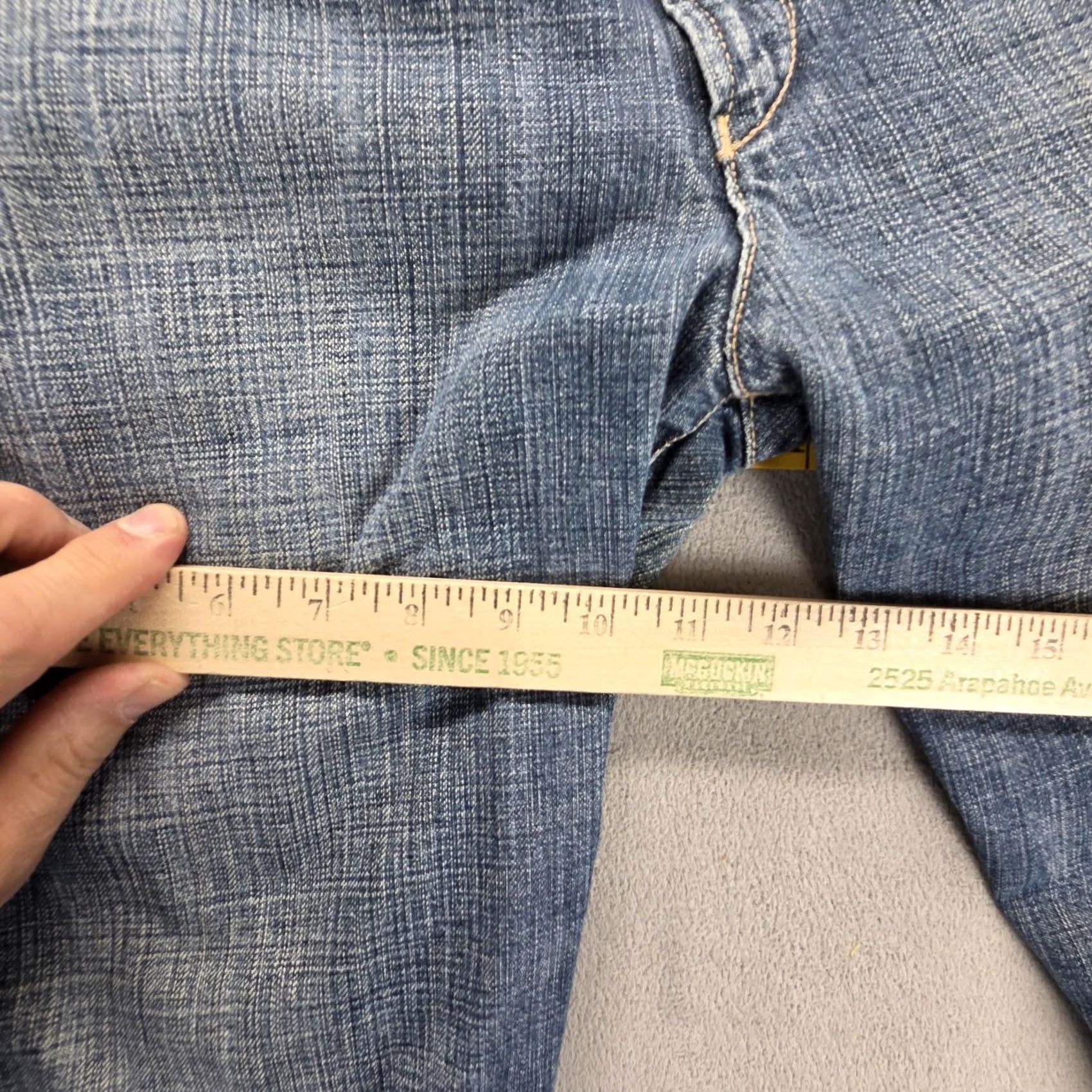 Levi's Levi'S Engineered Jeans Mens Blue Medium Wash Twisted Fits 29x28 Size US 29 - 6 Thumbnail