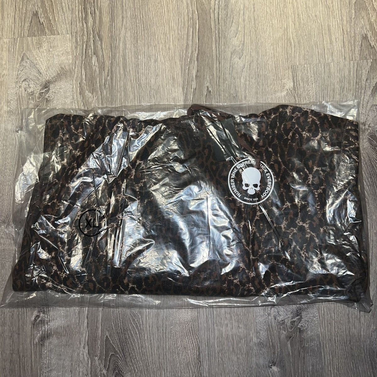 Number (N)ine × Supreme Supreme Number Nine Hooded Sweatshirt Leopard Size: XL Size US XL / EU 56 / 4 - 3 Thumbnail