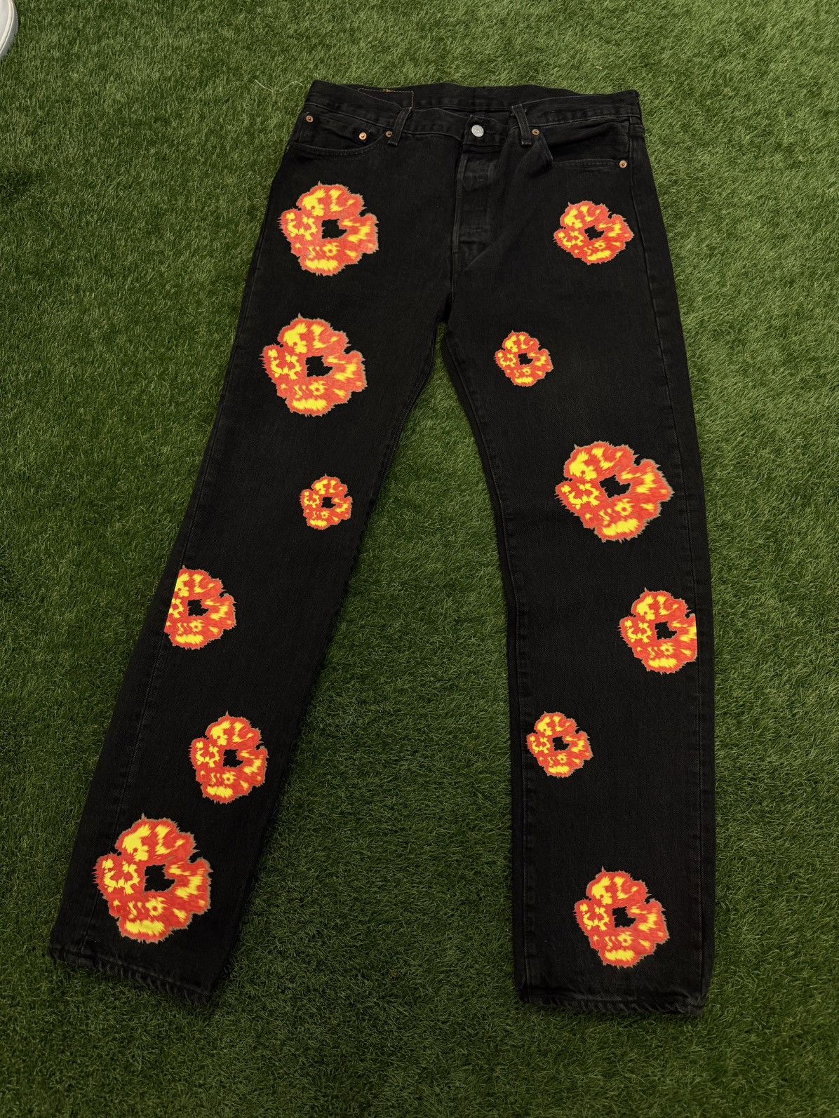DENIM TEARS Denim Tears Off Set Denim Pants Size 36/34 Clean 🧼🔥 Size US 36 / EU 52 - 2 Thumbnail