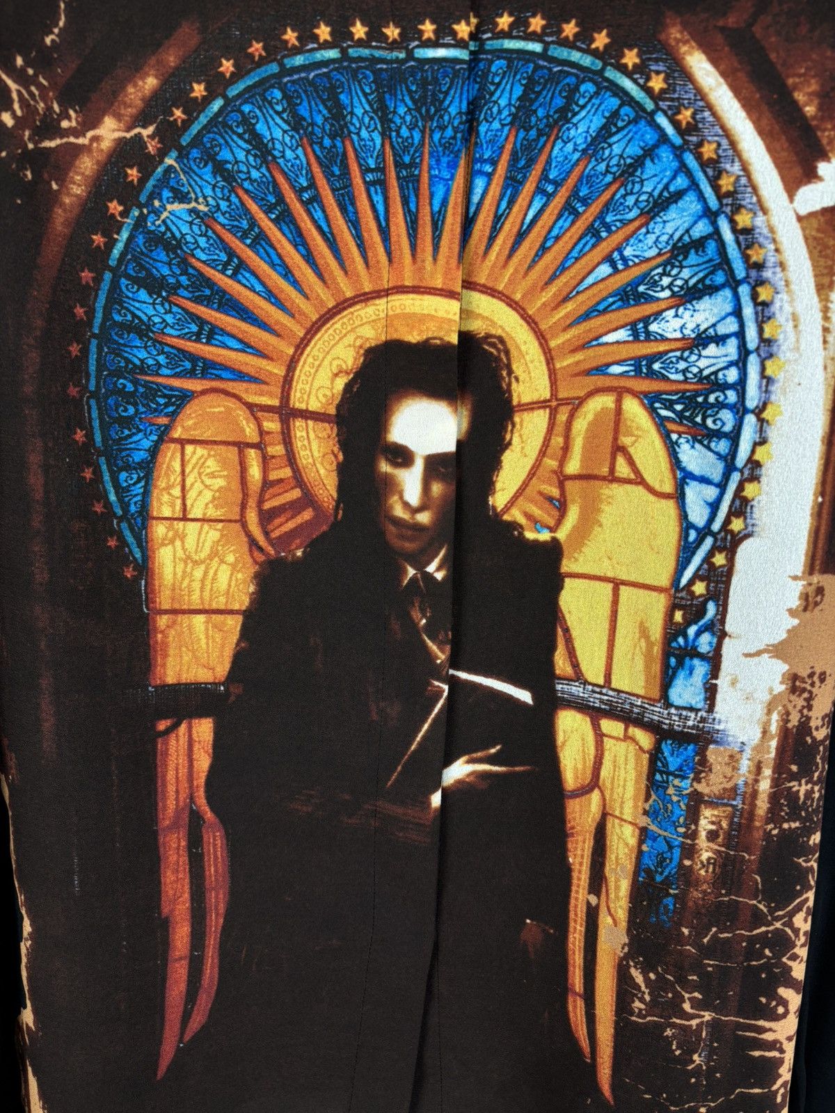 Jean Paul Gaultier Jean Paul Gaultier SS98 Marilyn Manson Pope Button Up Shirt Size S / US 4 / IT 40 - 2 Thumbnail