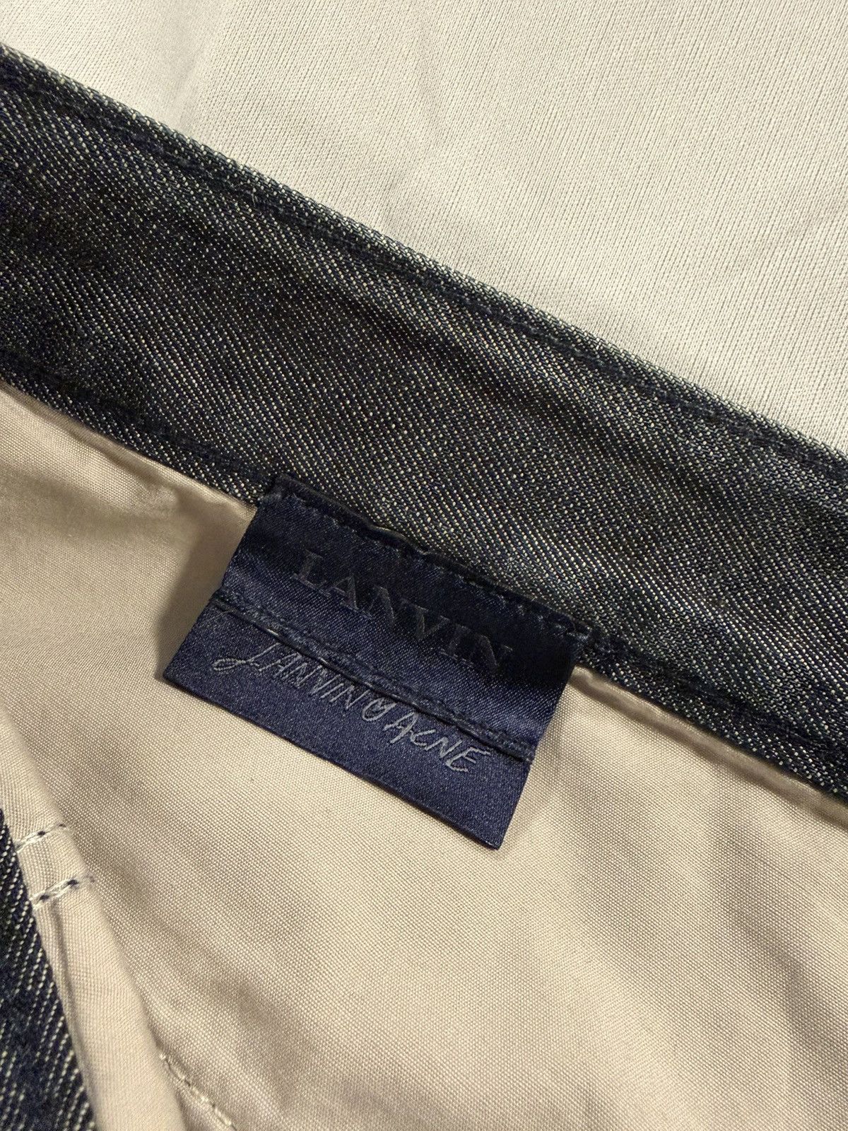 Lanvin Lanvin X Acne Studios SS09 Grey Selvedge Denim 35x29 Rare Size US 35 - 6 Thumbnail