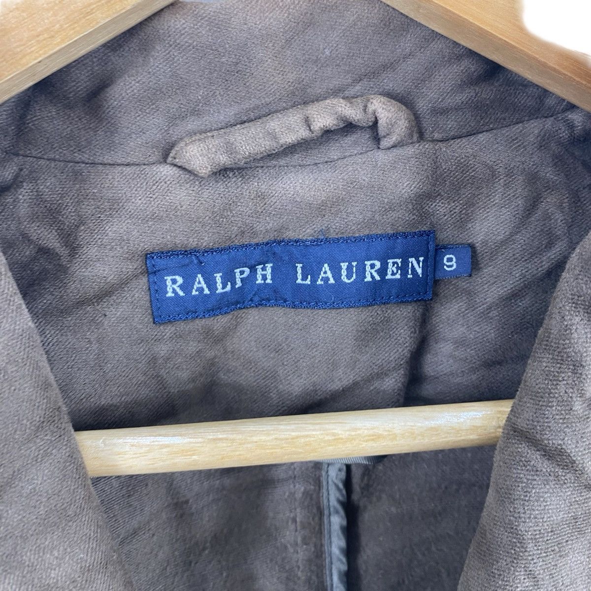 Polo Ralph Lauren Vintage RALPH LAUREN Suede Style Blazer Jacket Casual Size XS / US 0-2 / IT 36-38 - 9 Thumbnail