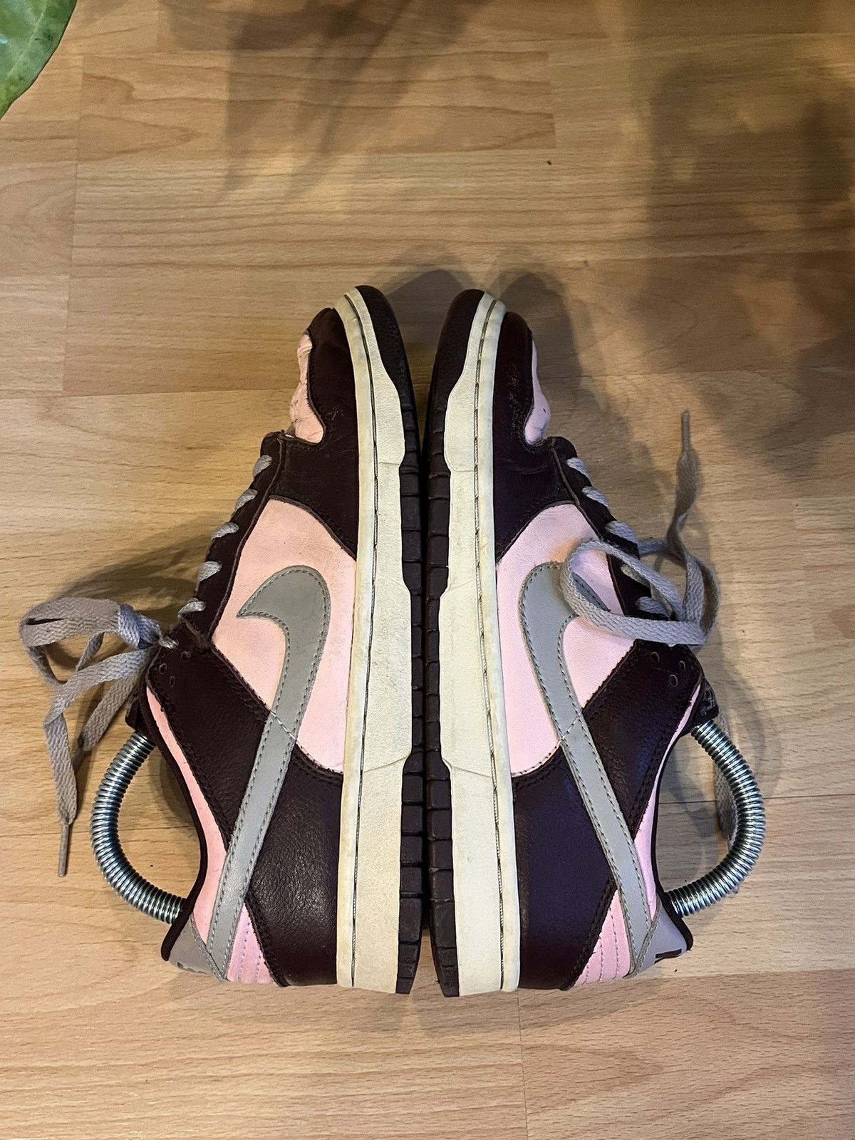 Nike dunk low pro mahogany storm pink un-stussy rare