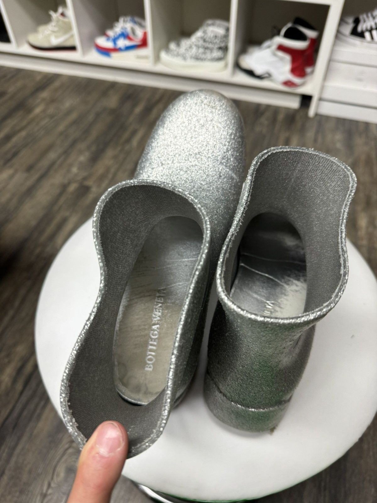 Bottega Veneta bottega Veneta Glitter Puddle Boots Size US 10.5 / EU 43-44 - 5 Thumbnail