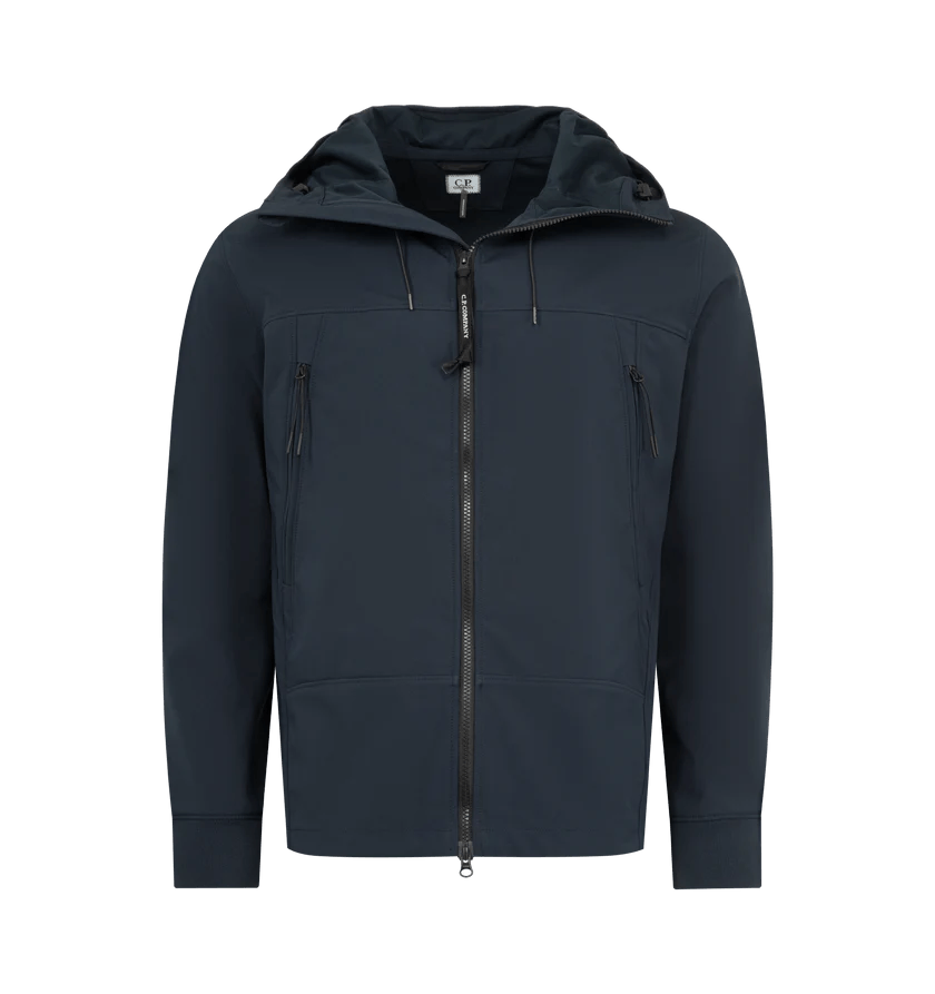 C.P. Company o1h1sh10526 Shell R Goggle Jacket in Navy Blue Size US M / EU 48-50 / 2 - 1 Thumbnail