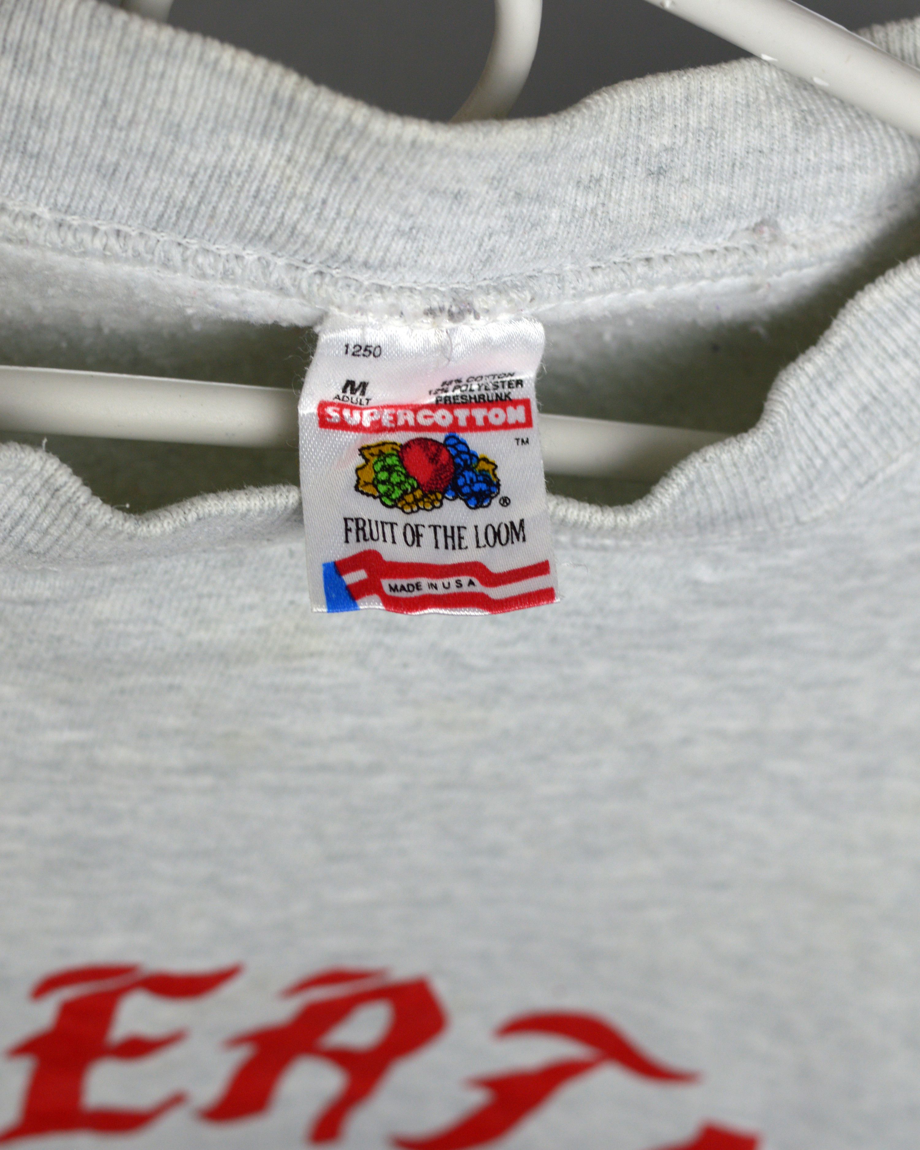 Fruit Of The Loom × Vintage Vintage Liberty Fruit Of The Loom 90s sweatshirt Size US M / EU 48-50 / 2 - 3 Thumbnail