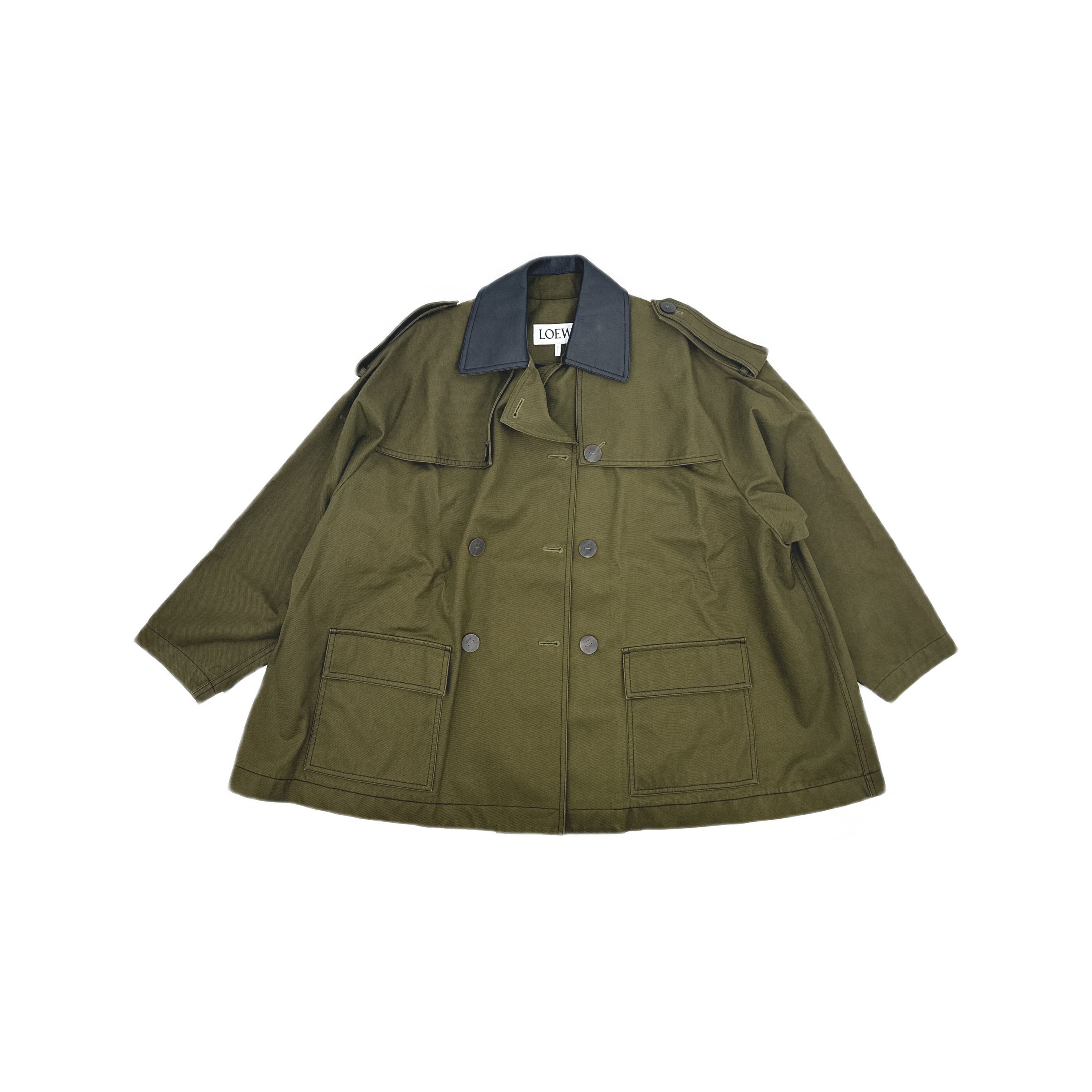 Loewe Loewe Canvas Military Jacket Size 34 Size XXS / US 00 / IT 34 - 1 Thumbnail